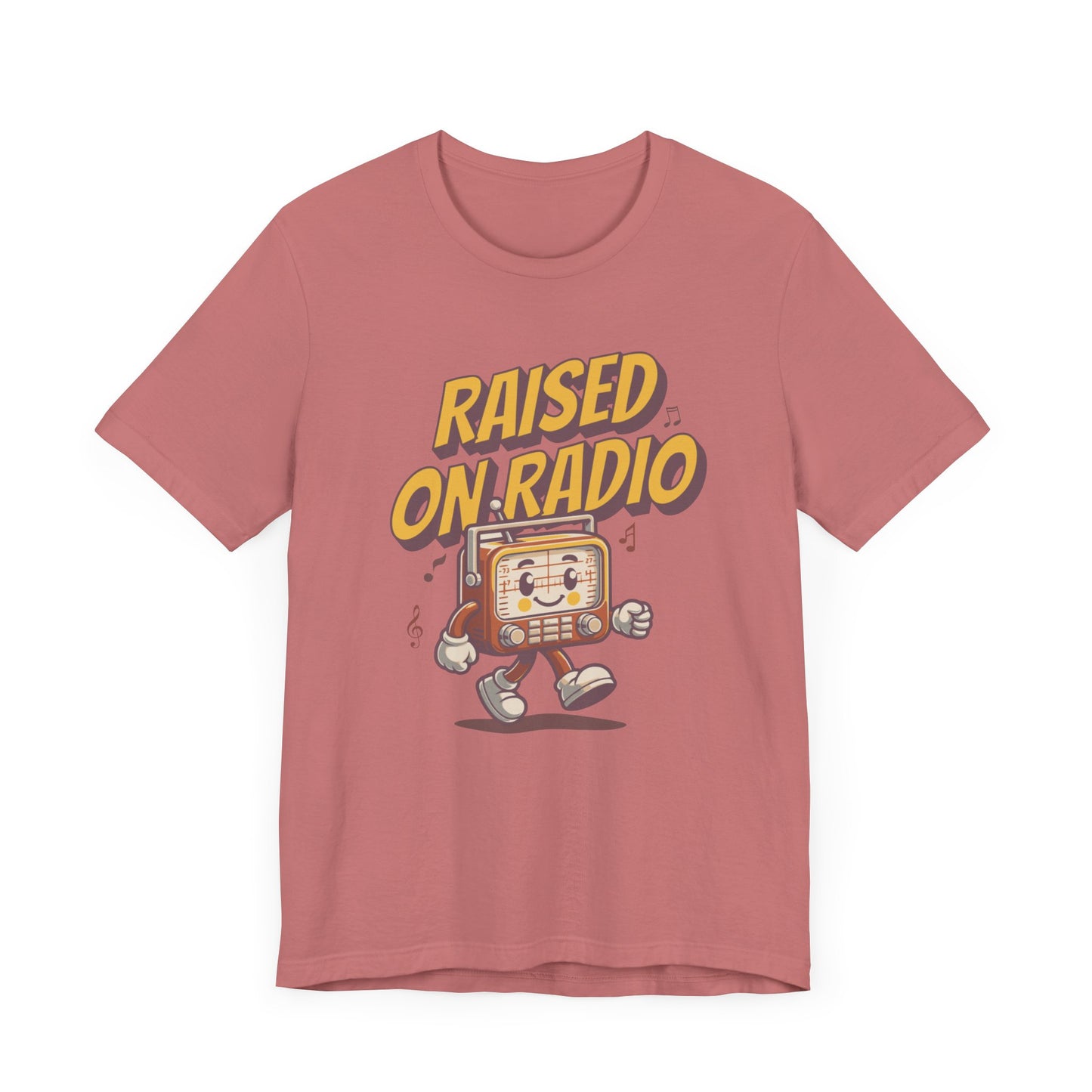 raised on radio slim (adult) faded tee