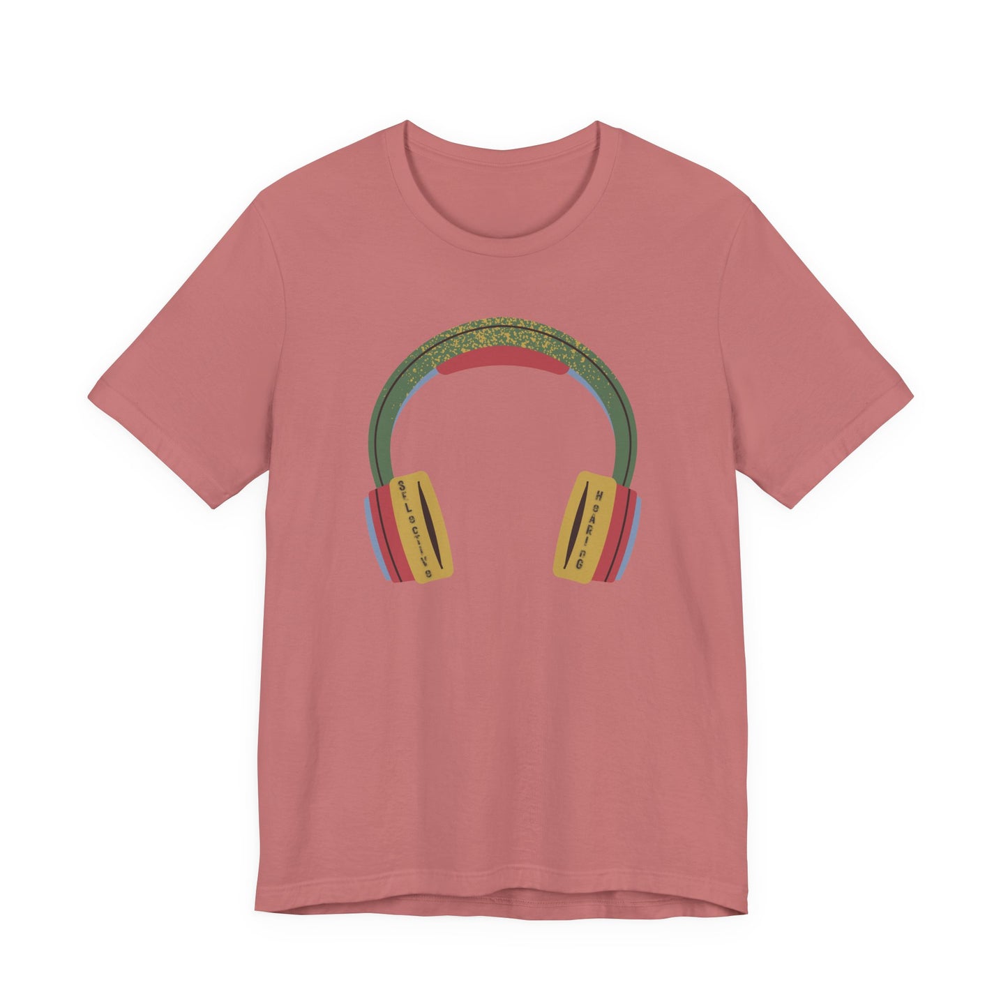 selective hearing slim (adult) tee