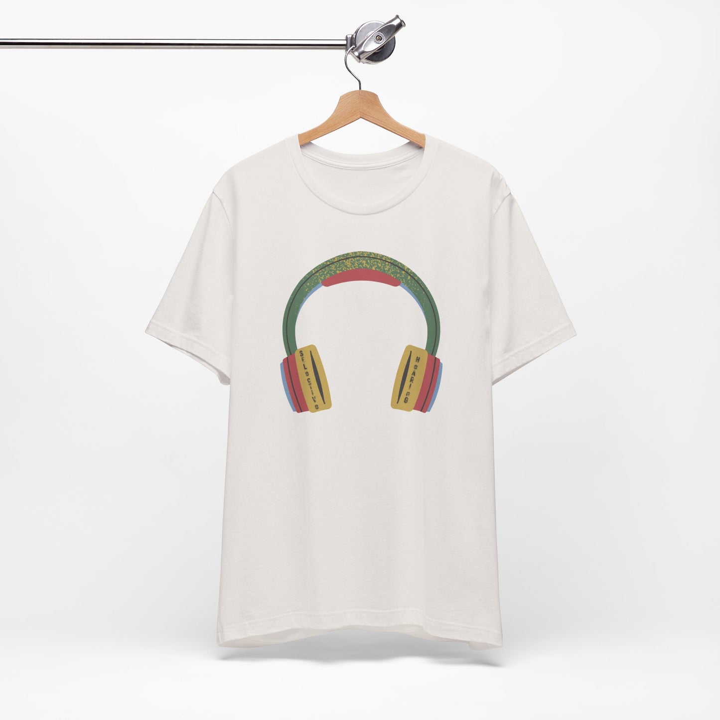 selective hearing slim (adult) tee
