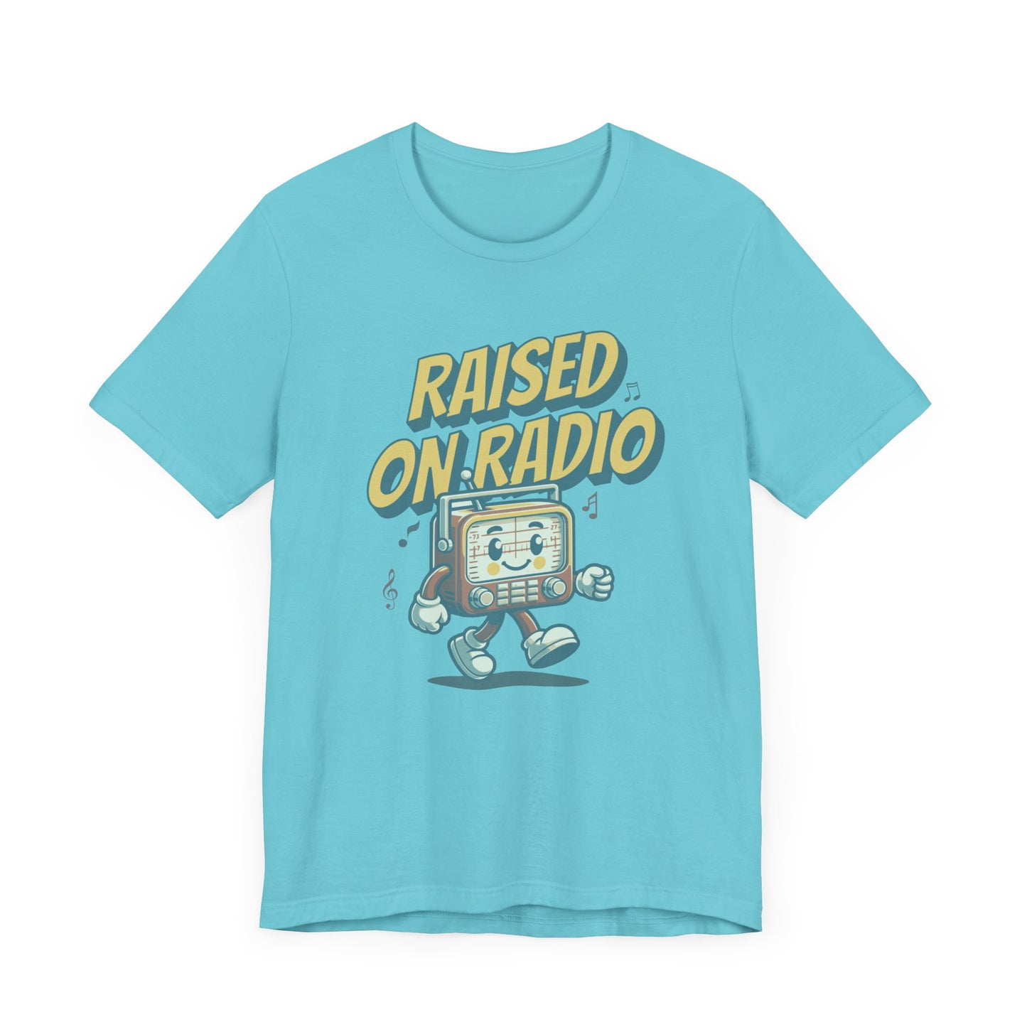 raised on radio slim (adult) faded tee
