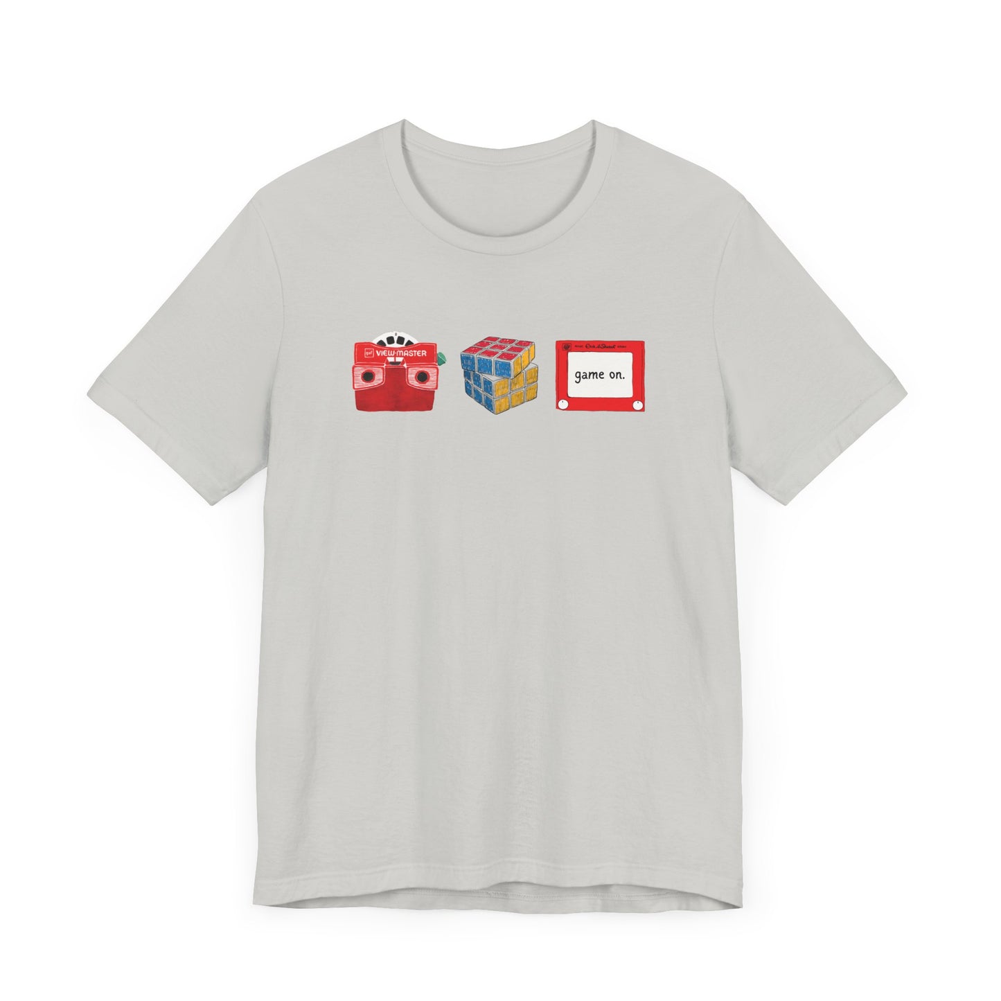 game on slim (adult) tee