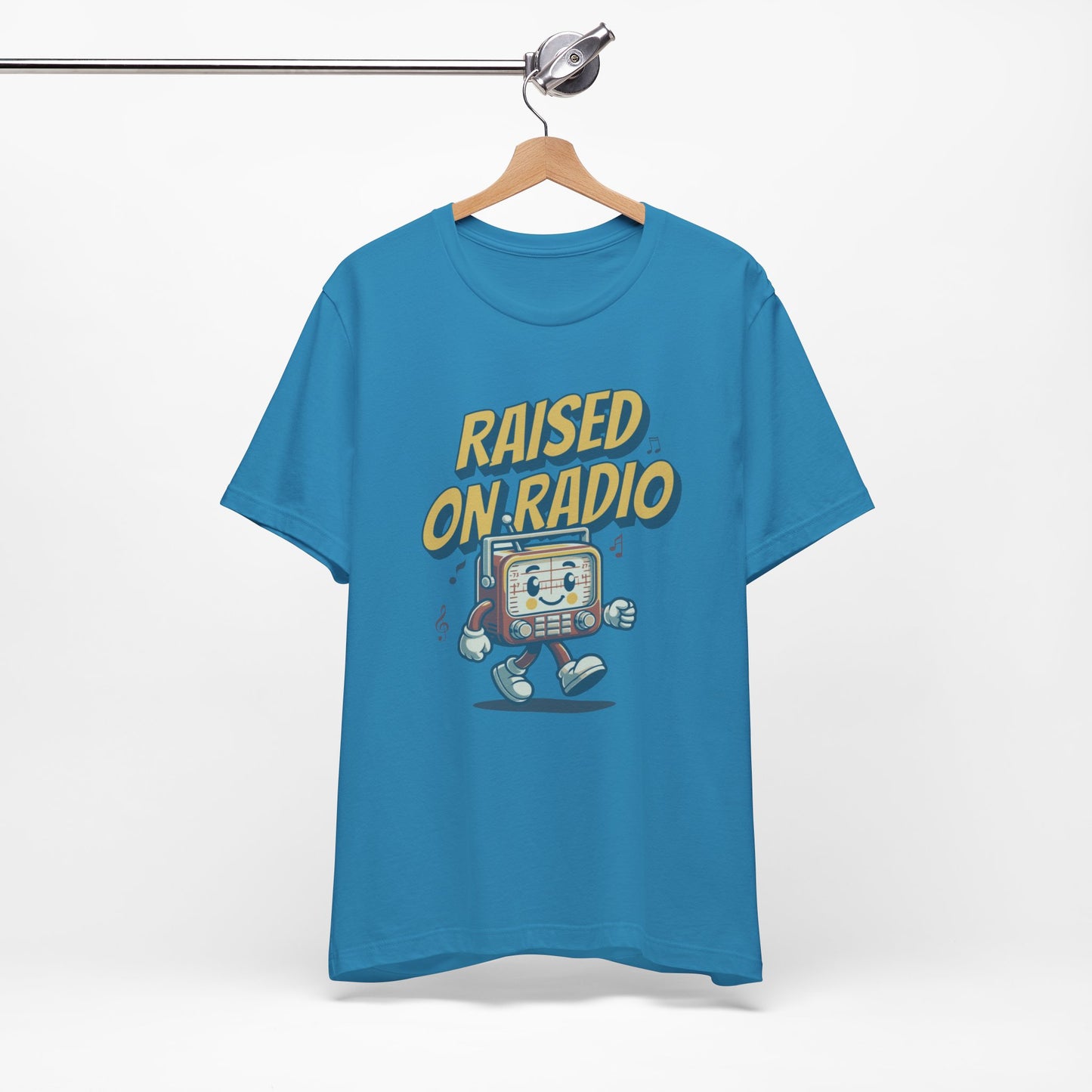 raised on radio slim (adult) faded tee