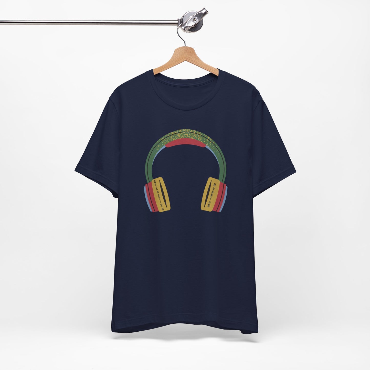 selective hearing slim (adult) tee
