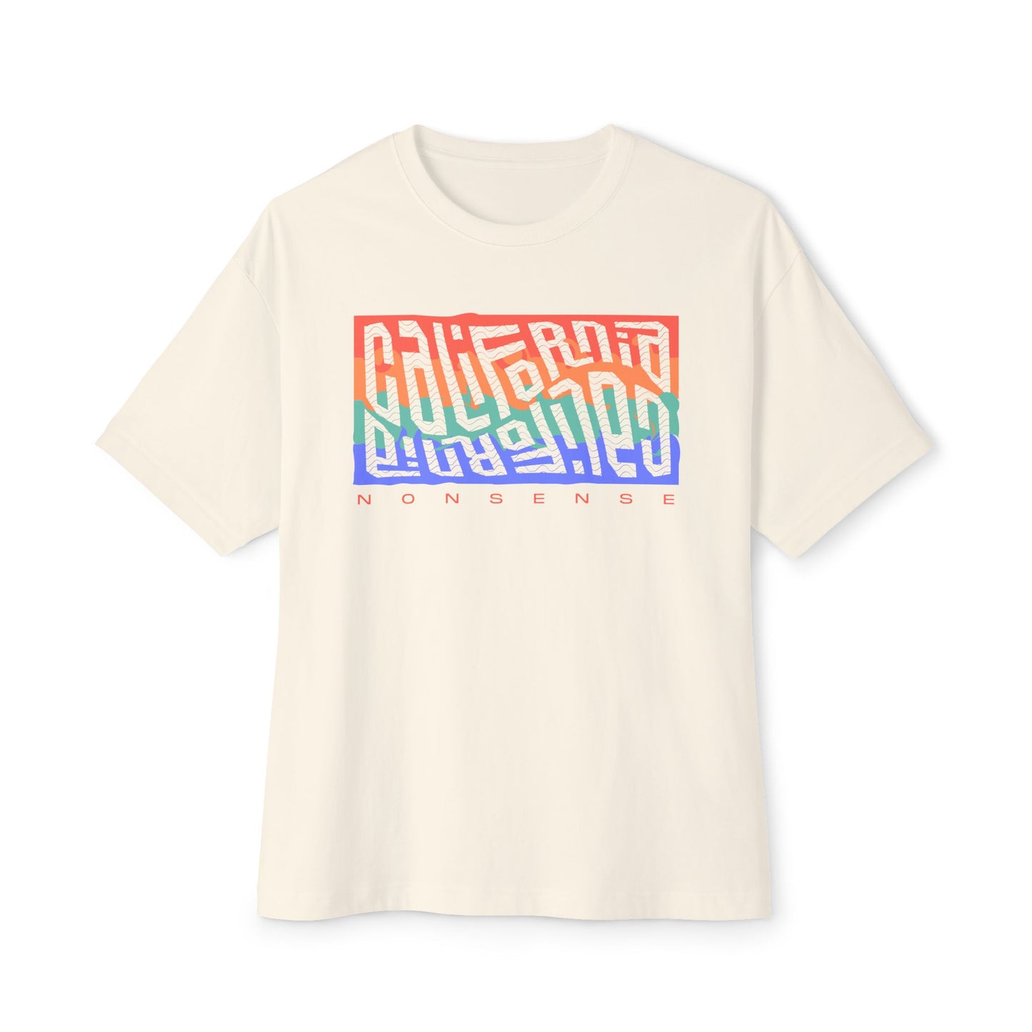 CA nonsense boxy (adult) tee