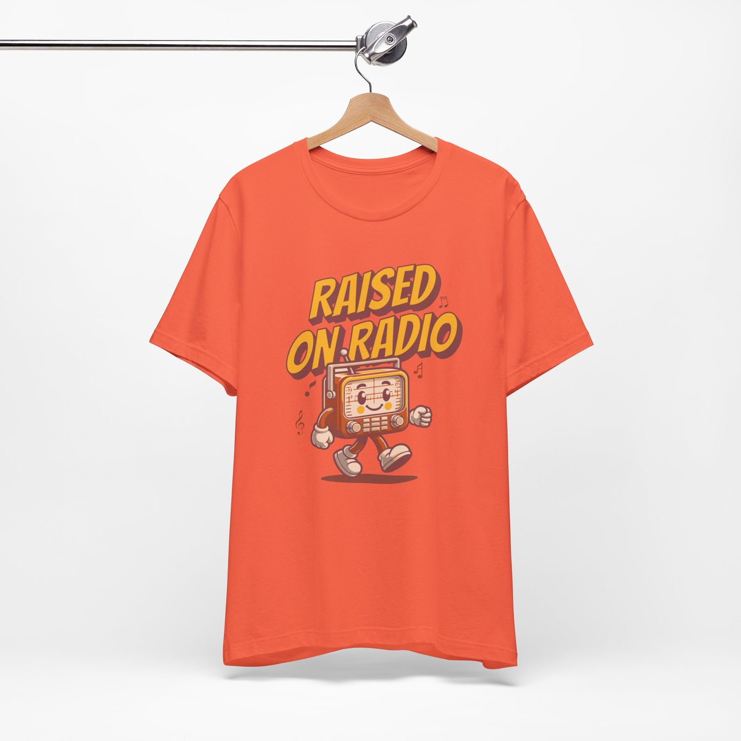 raised on radio slim (adult) faded tee