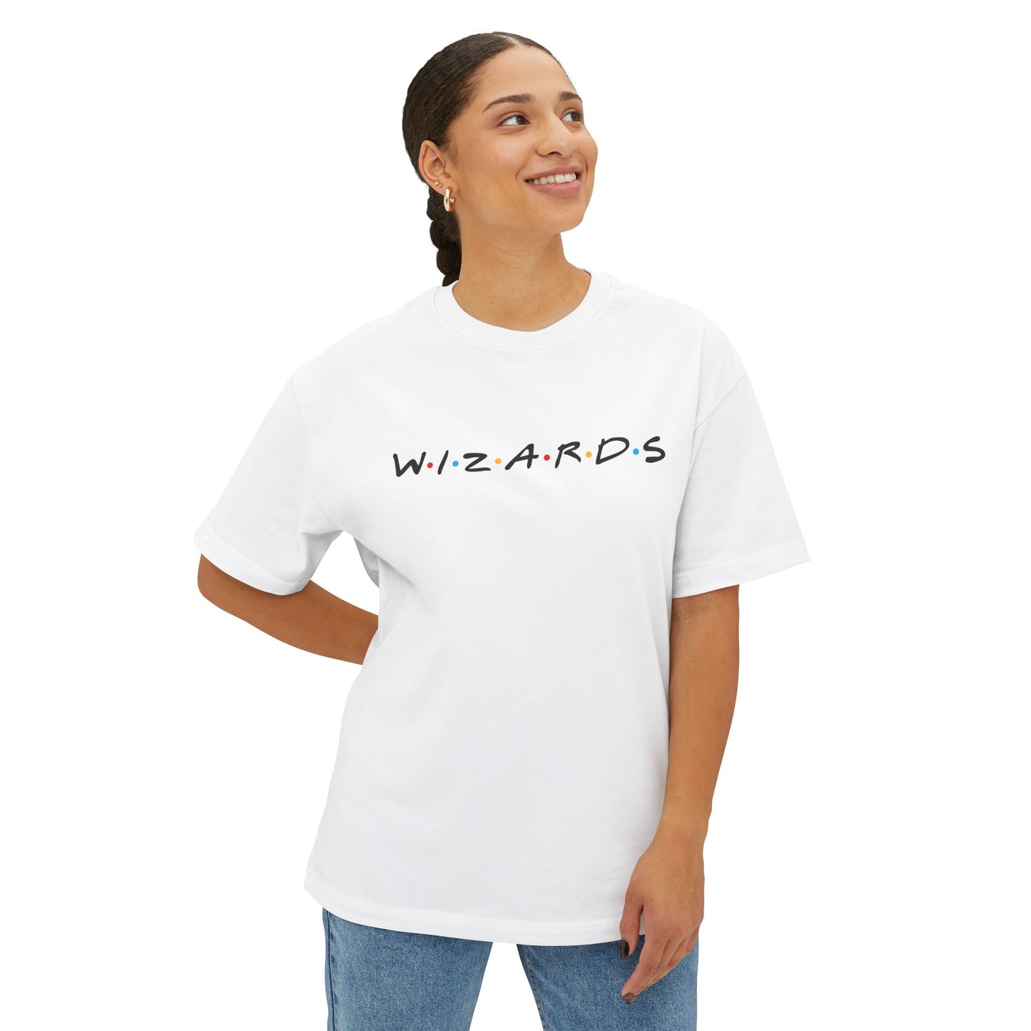 wizards friends boxy (adult) tee