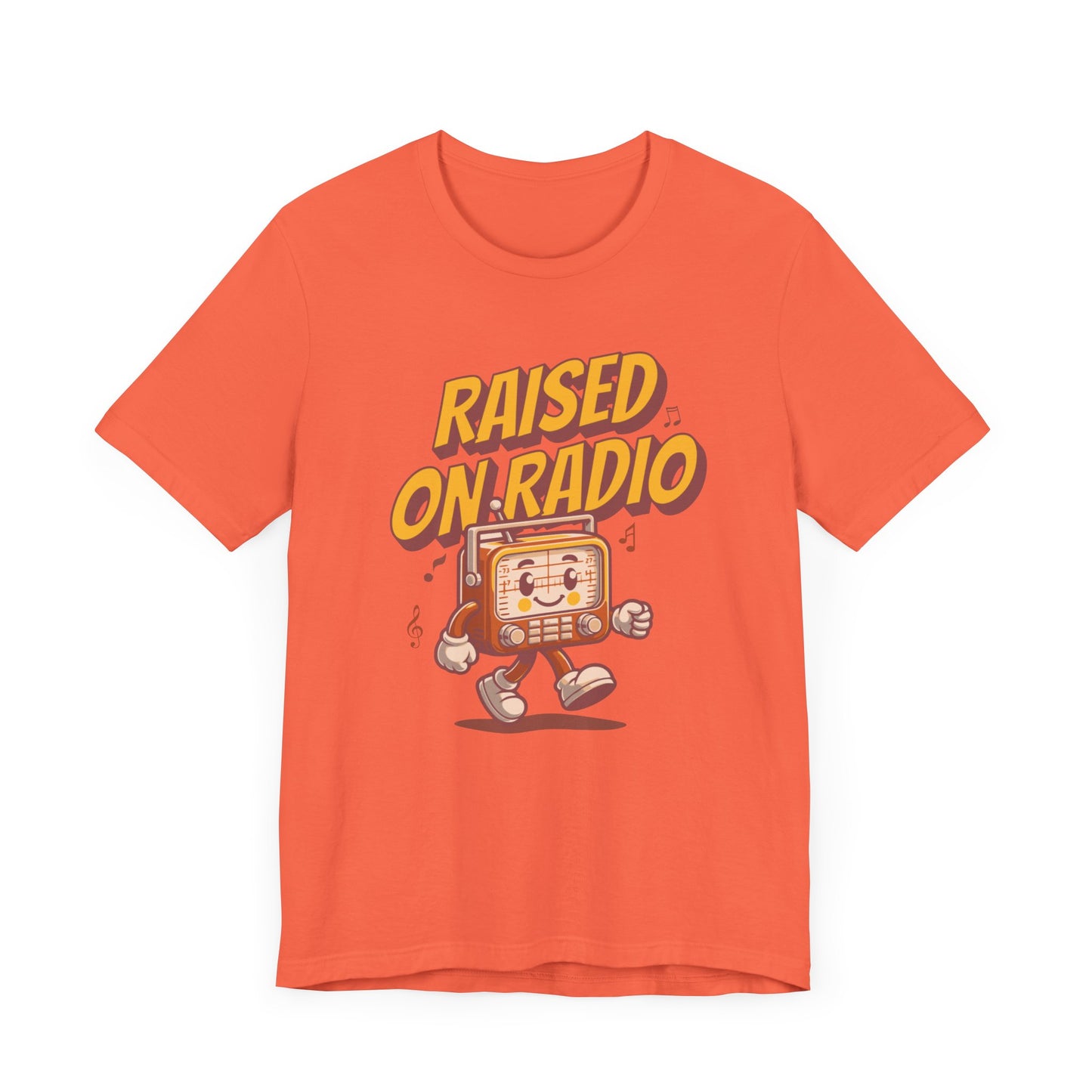 raised on radio slim (adult) faded tee