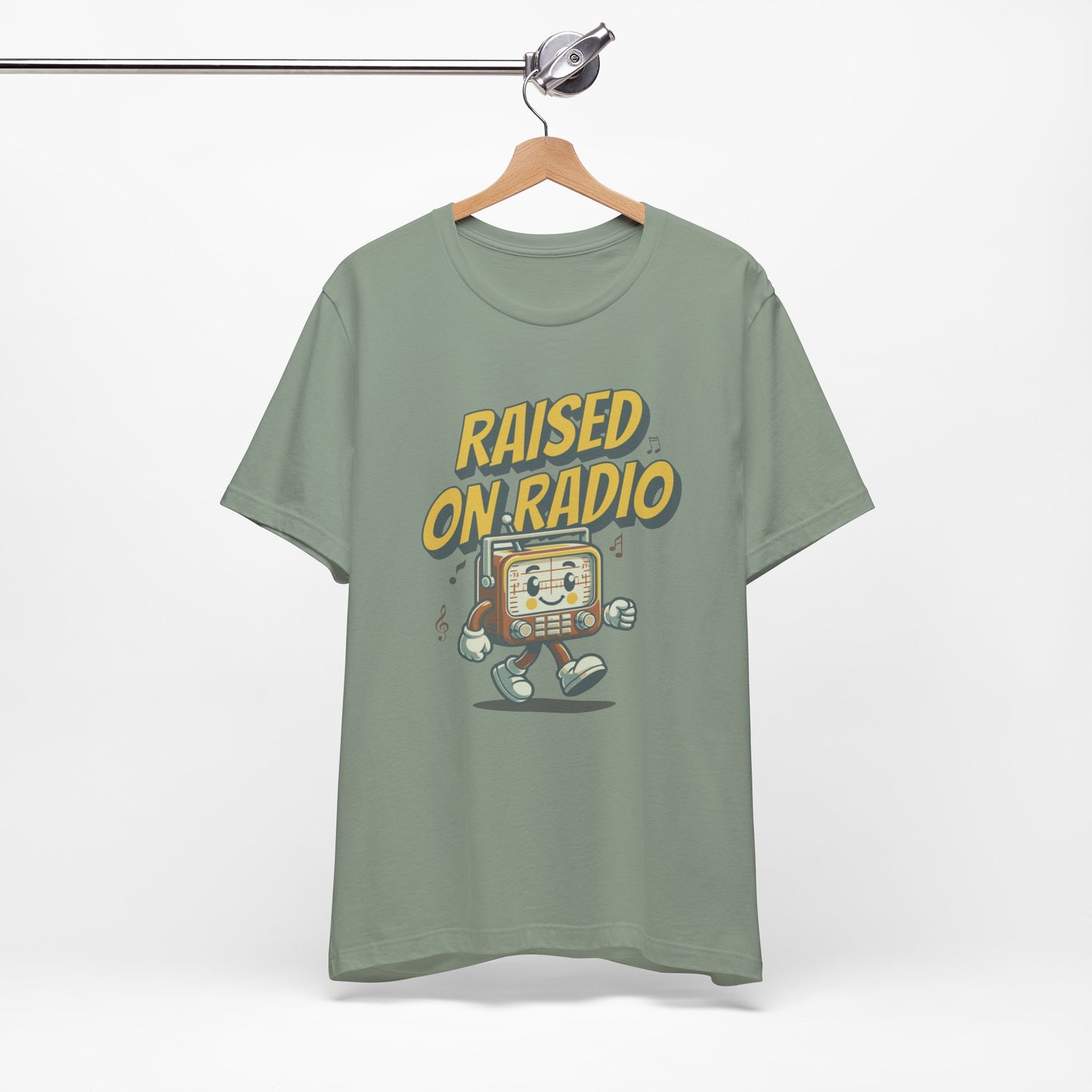 raised on radio slim (adult) faded tee