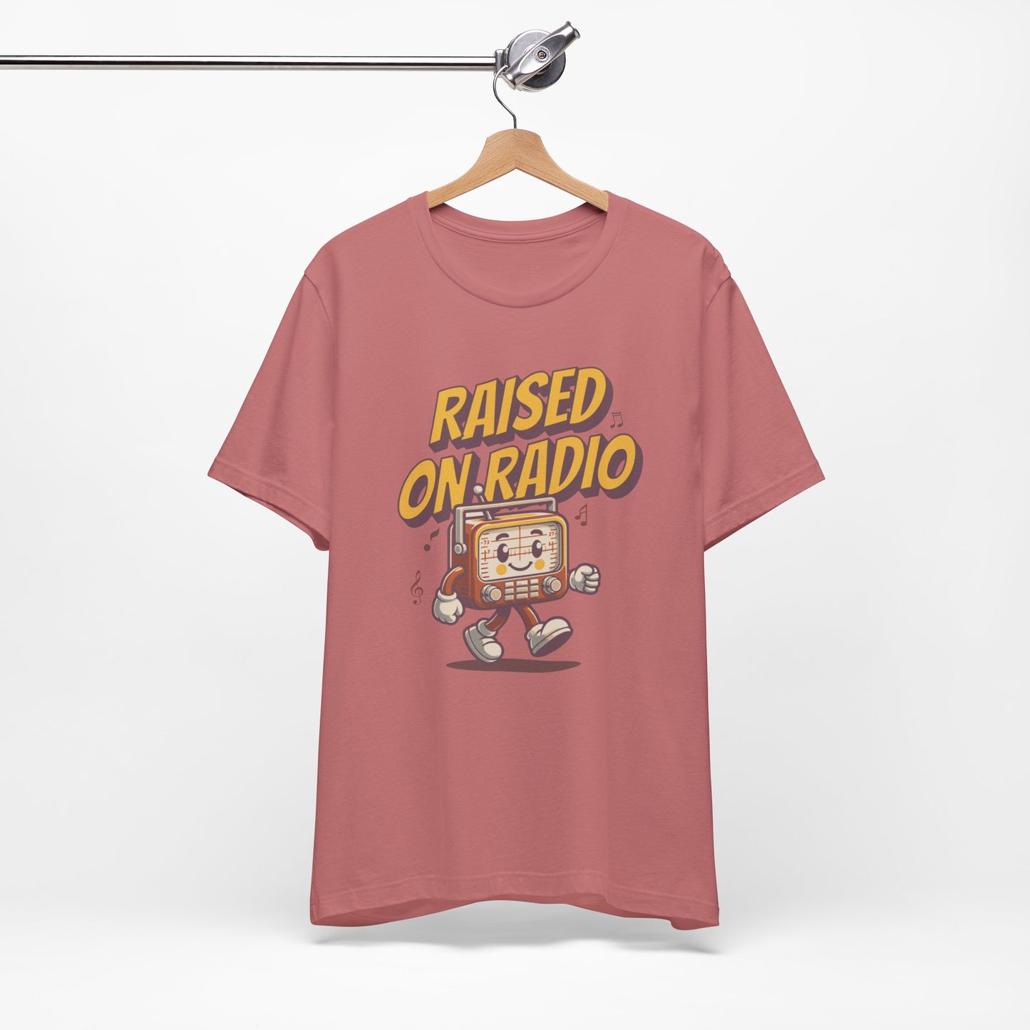 raised on radio slim (adult) faded tee