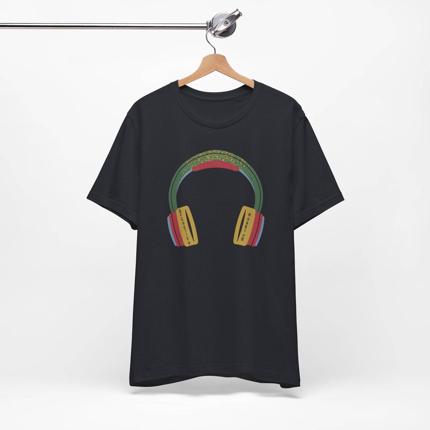 selective hearing slim (adult) tee