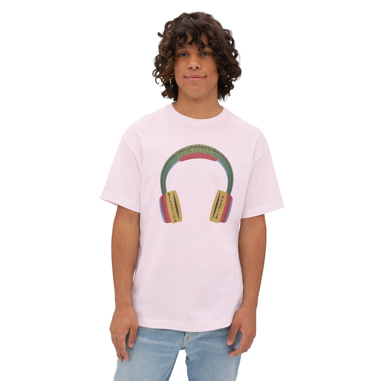 selective hearing boxy (adult) tee