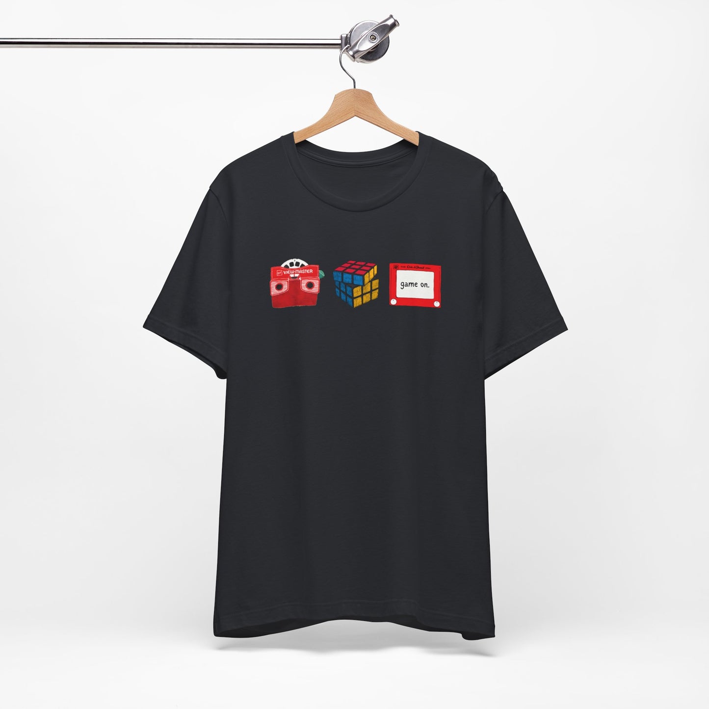game on slim (adult) tee