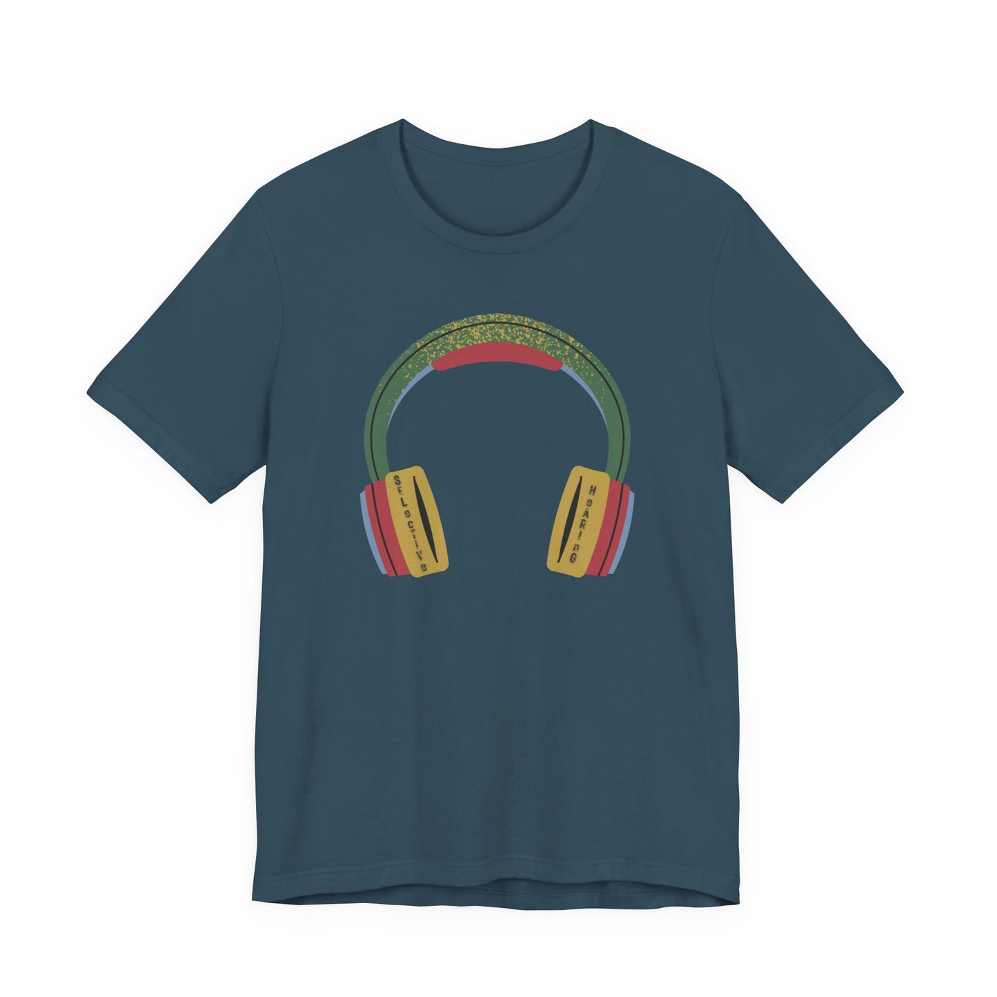 selective hearing slim (adult) tee