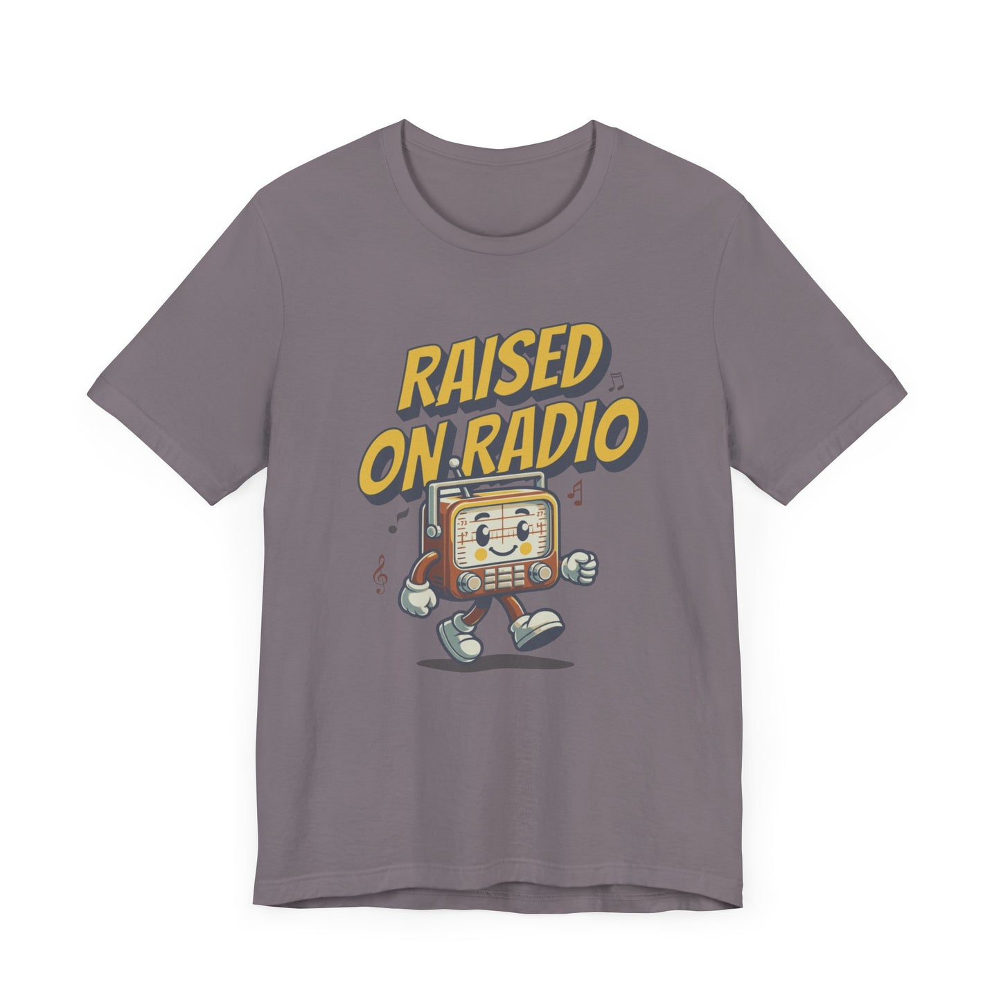 raised on radio slim (adult) faded tee