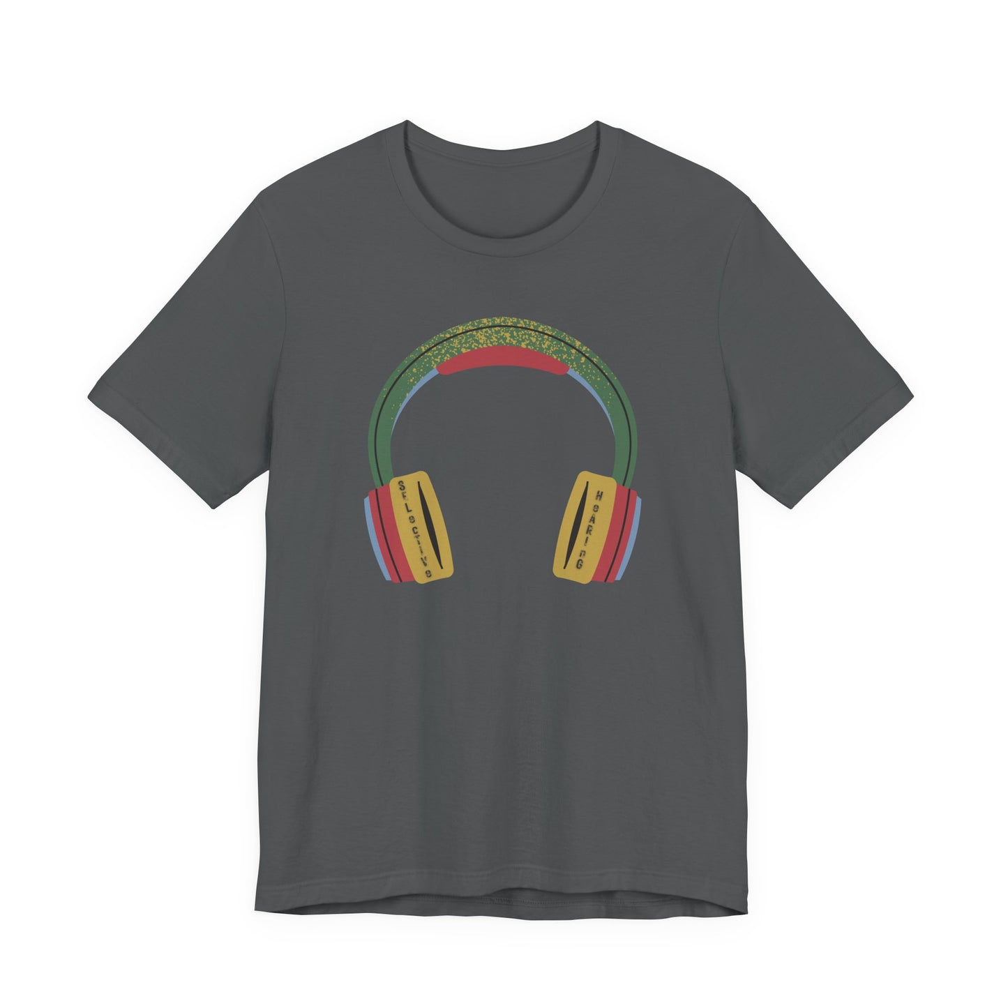 selective hearing slim (adult) tee