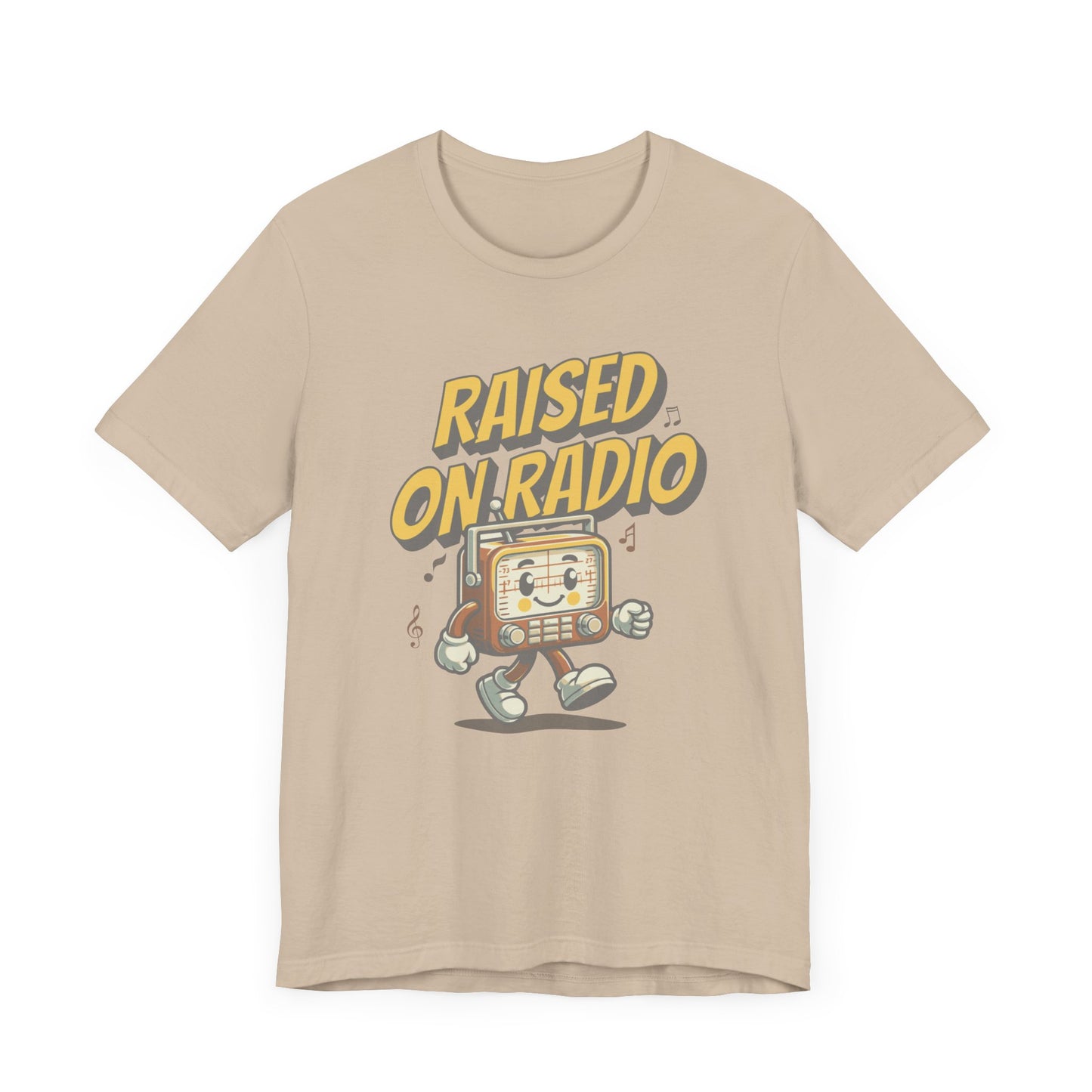 raised on radio slim (adult) faded tee