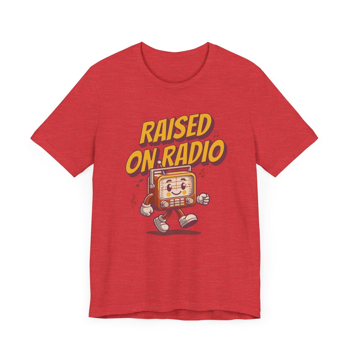 raised on radio slim (adult) faded tee
