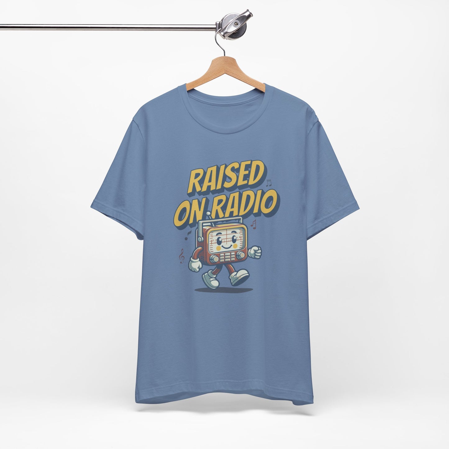 raised on radio slim (adult) faded tee