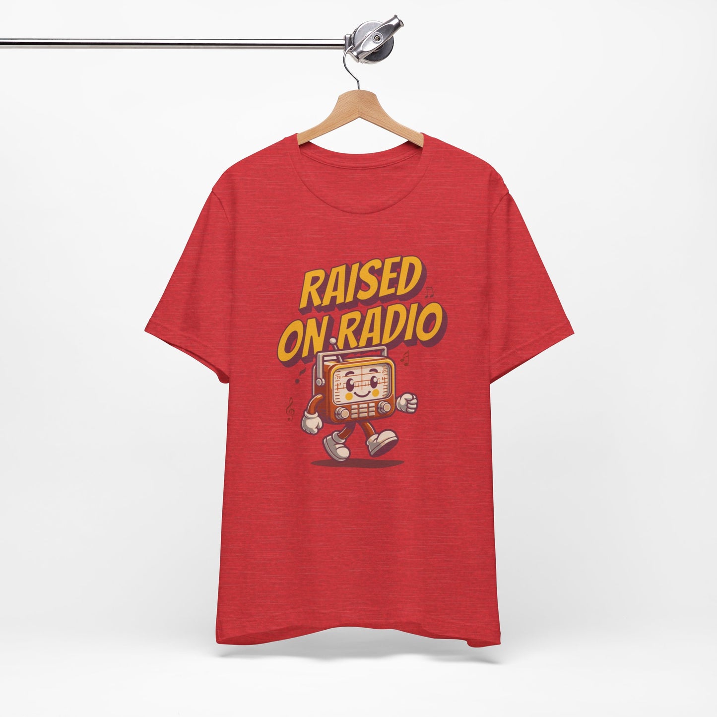 raised on radio slim (adult) faded tee