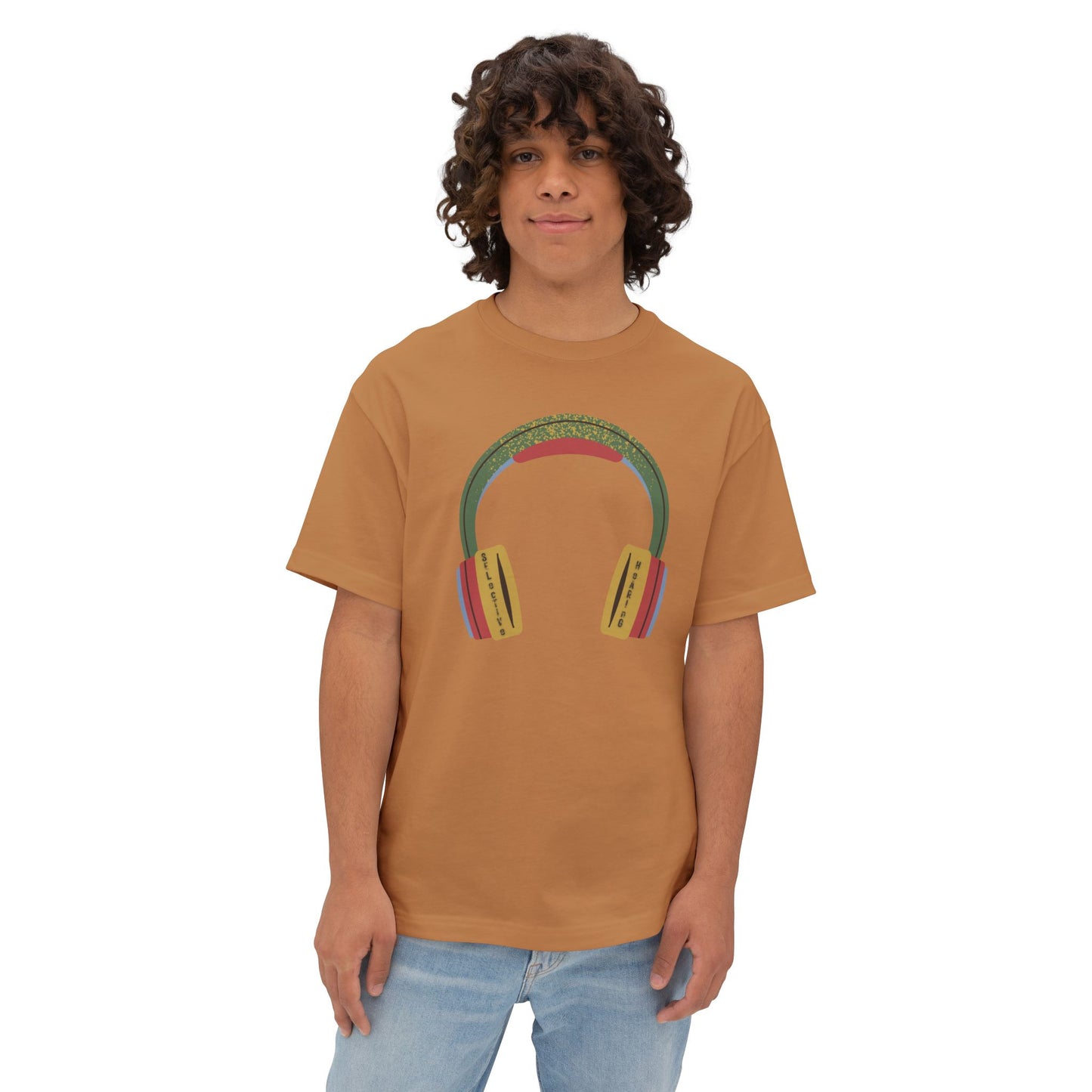 selective hearing boxy (adult) tee