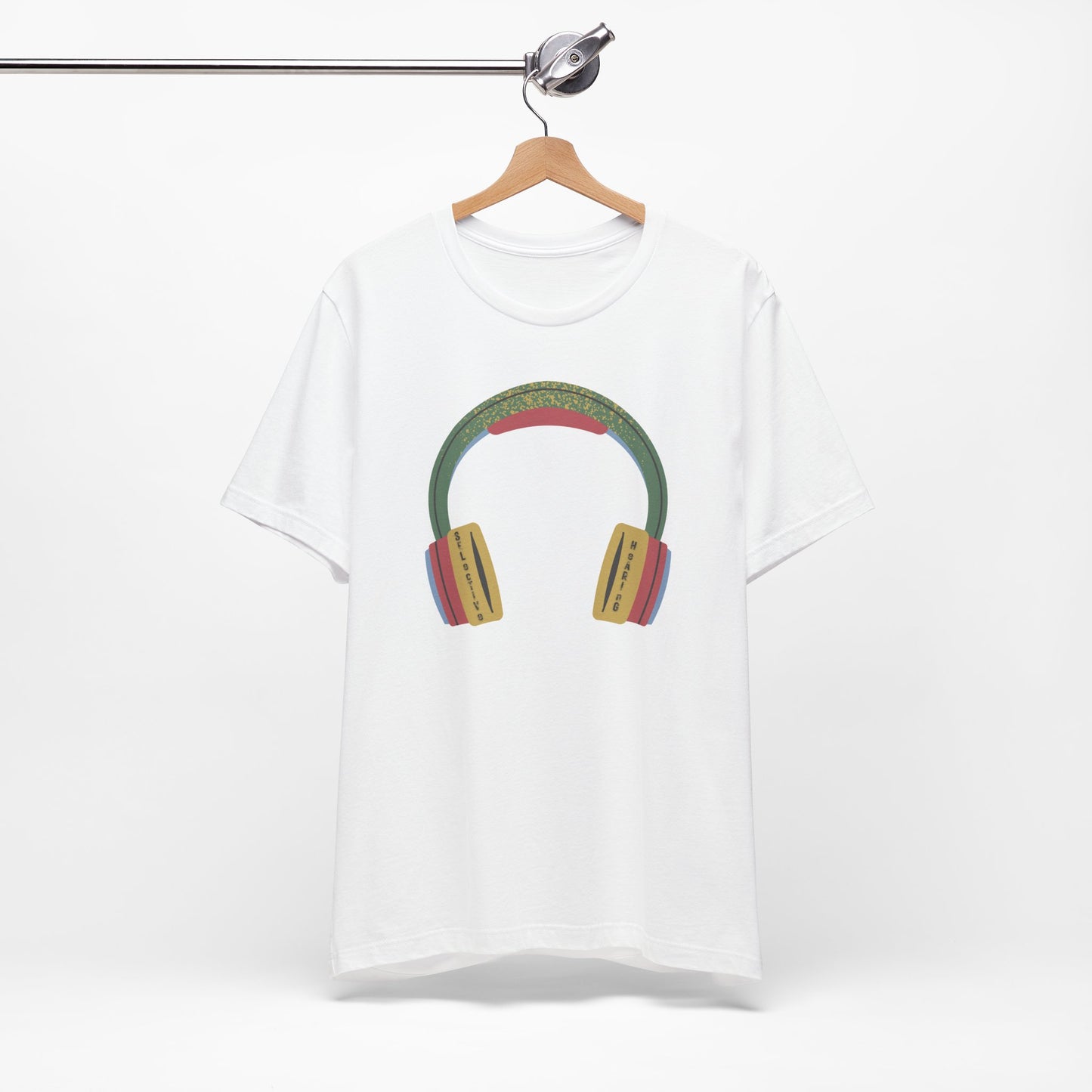 selective hearing slim (adult) tee