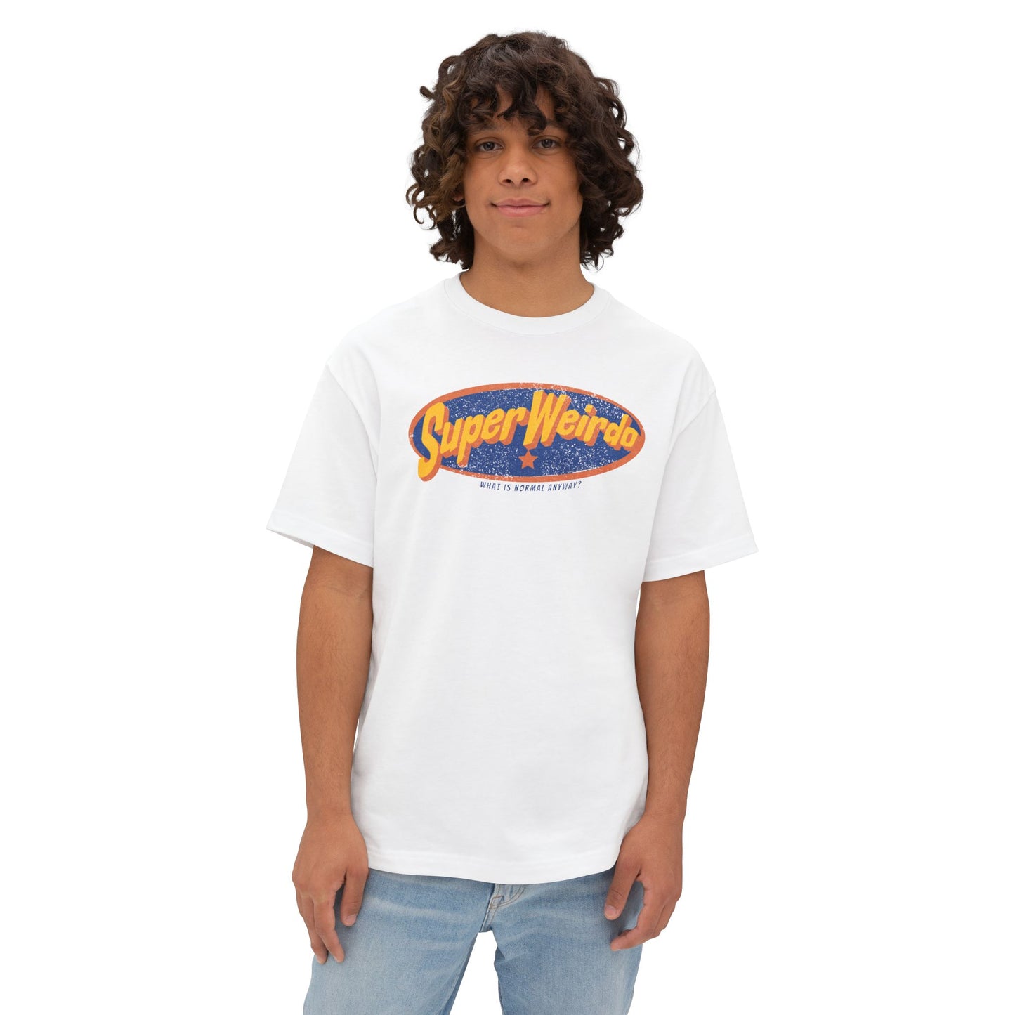 super weirdo boxy (adult) tee