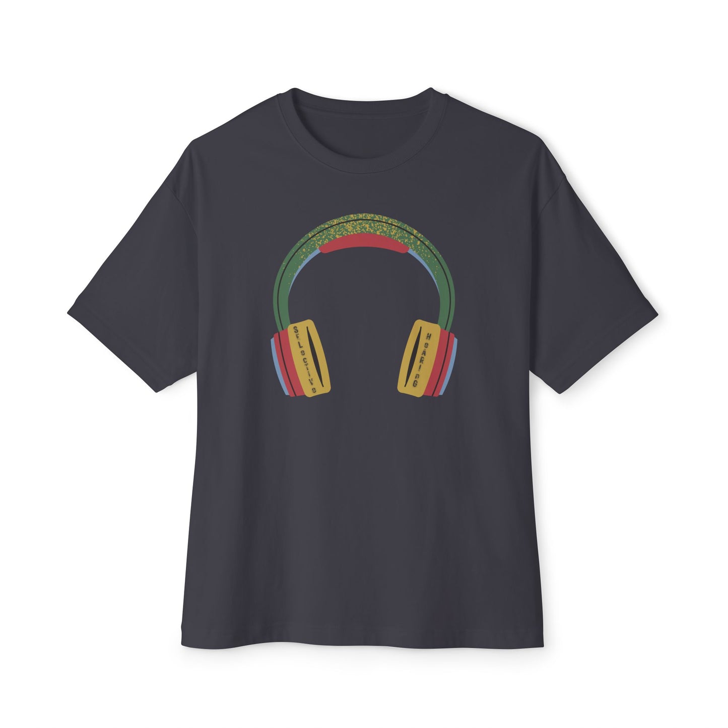 selective hearing boxy (adult) tee