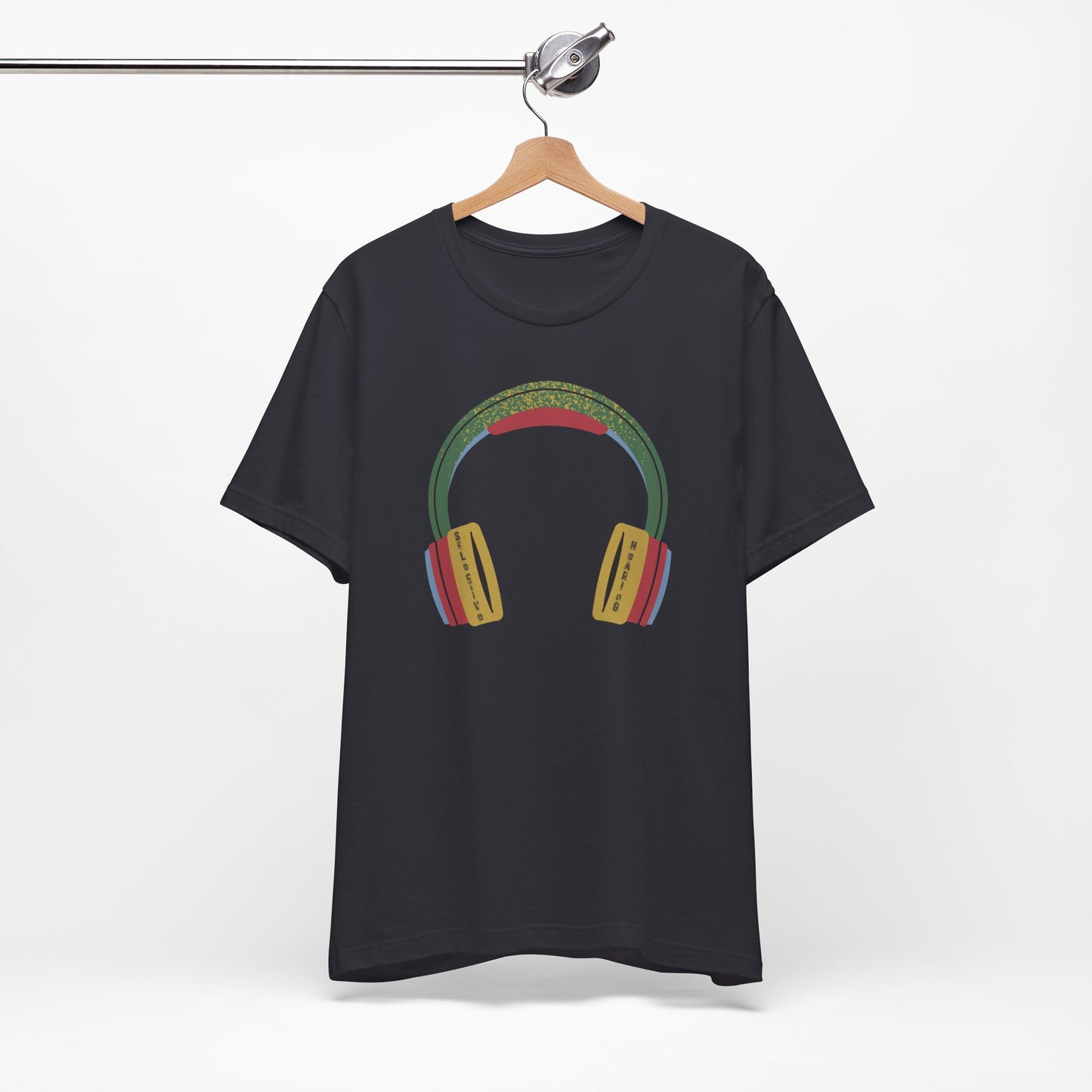 selective hearing slim (adult) tee