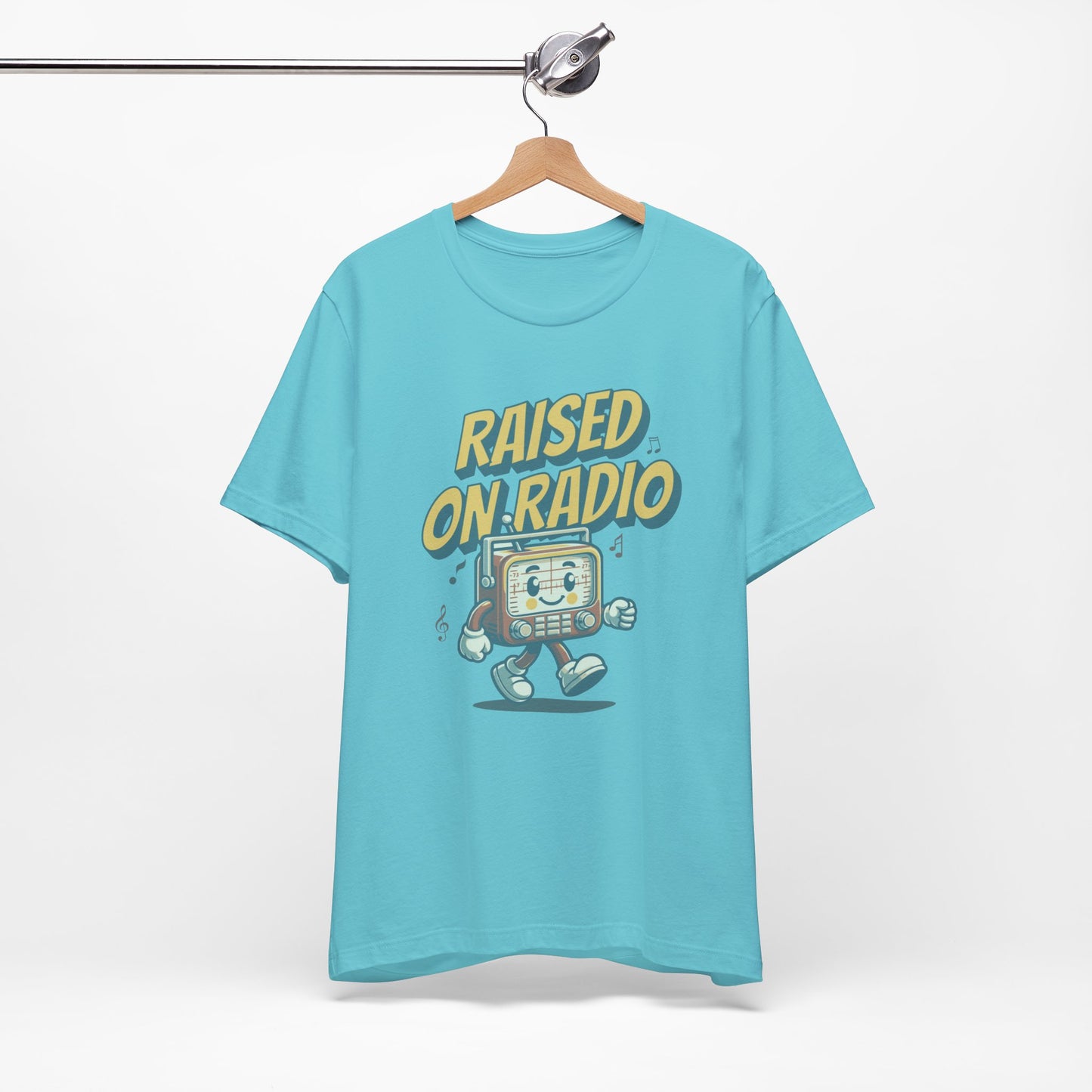 raised on radio slim (adult) faded tee
