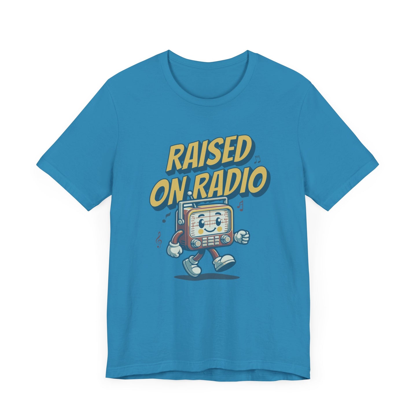 raised on radio slim (adult) faded tee