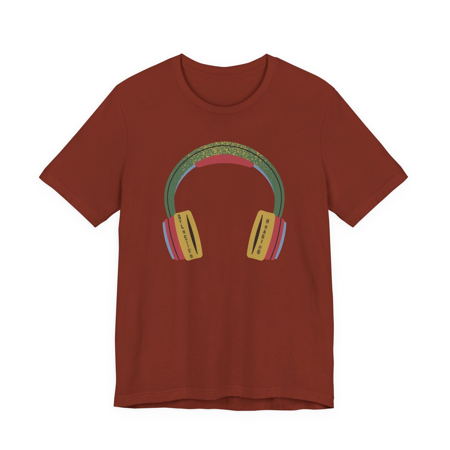 selective hearing slim (adult) tee