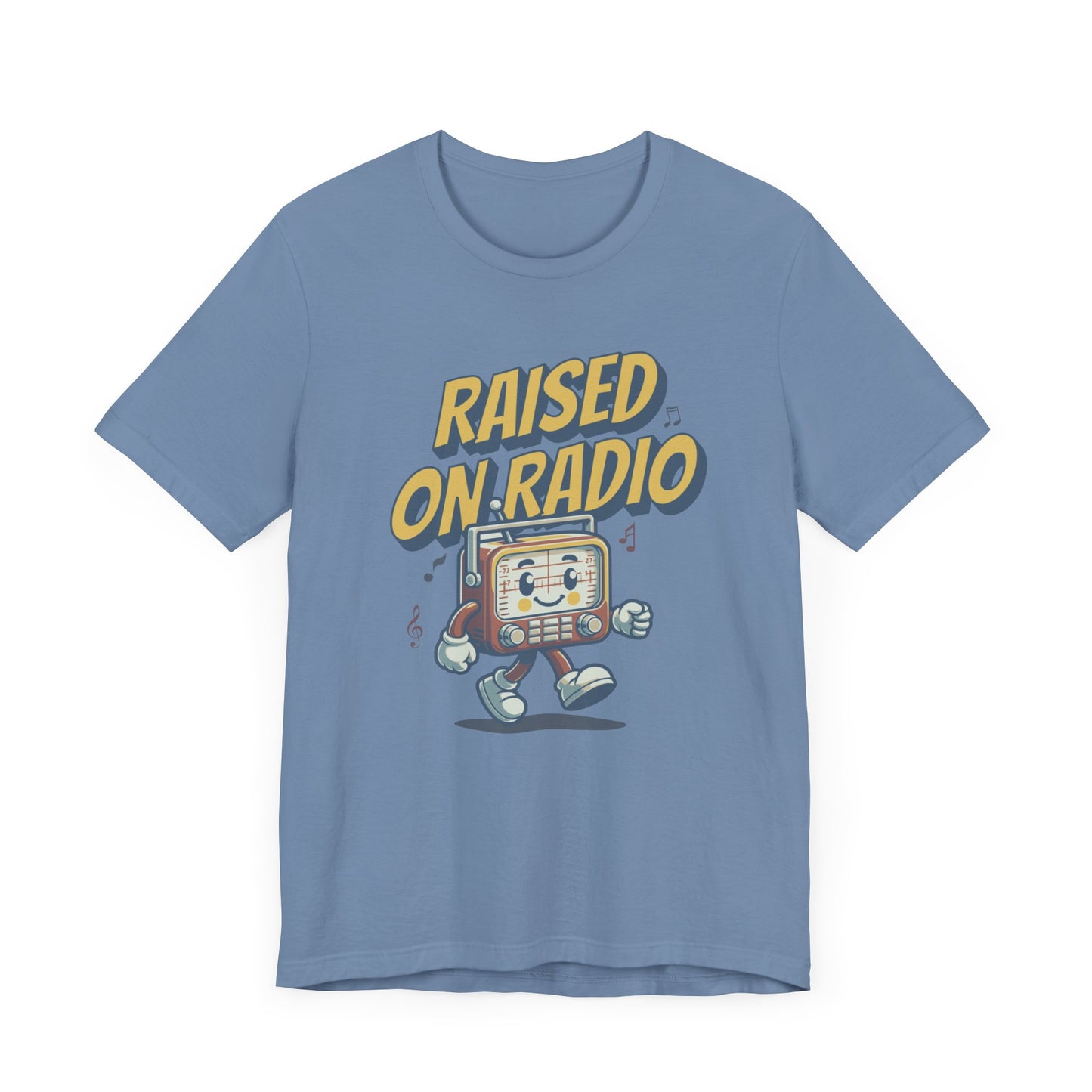 raised on radio slim (adult) faded tee