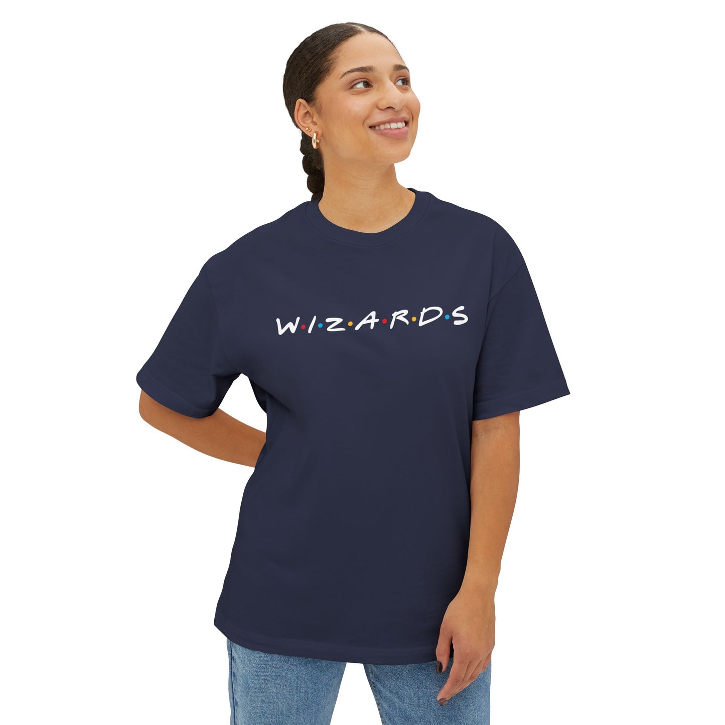 wizards friends boxy (adult) tee