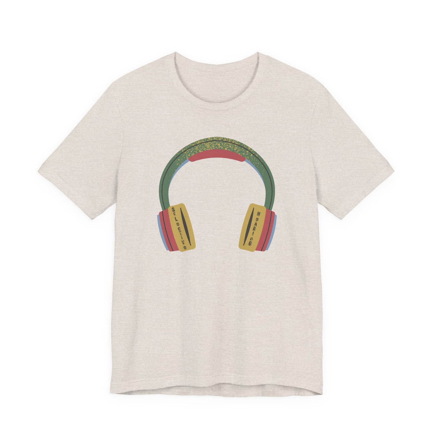 selective hearing slim (adult) tee