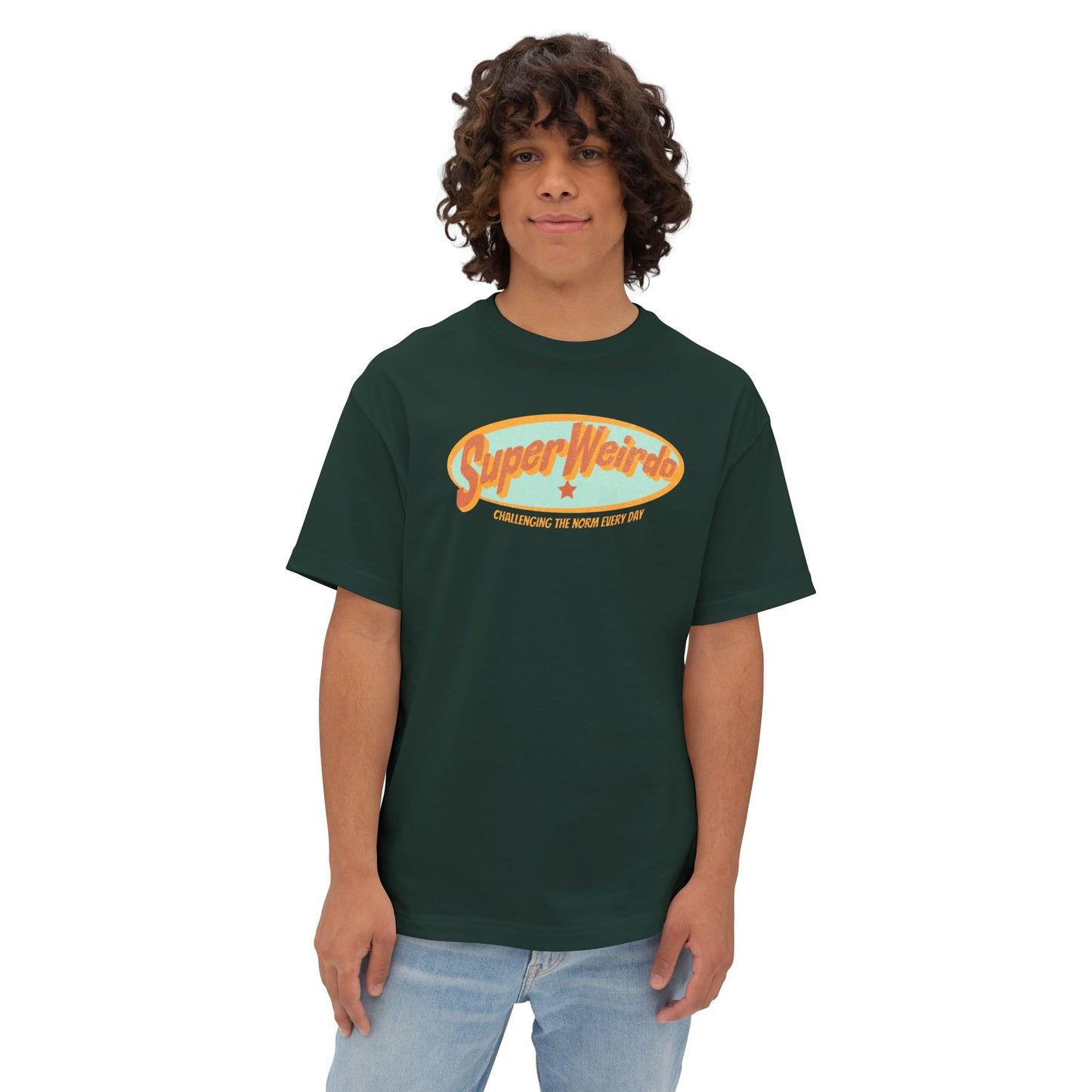 super weirdo boxy (adult) tee