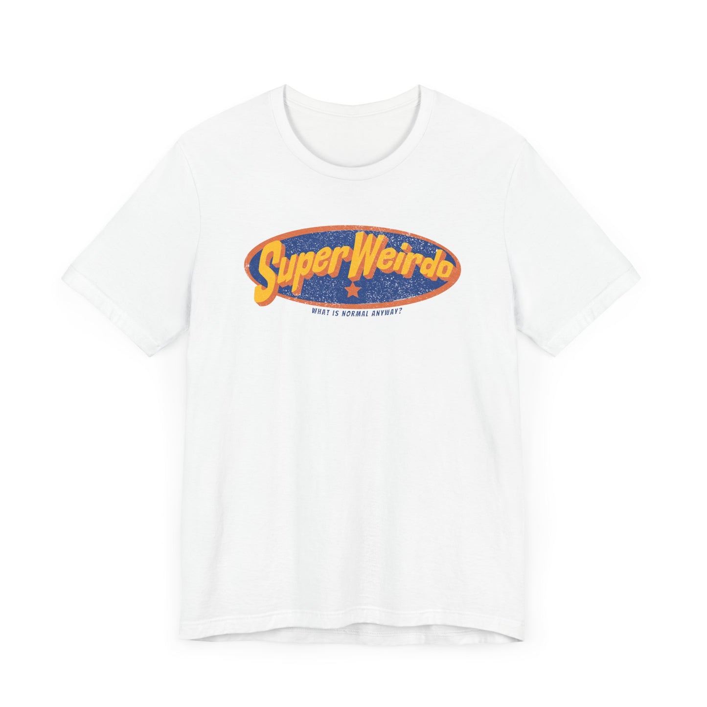 super weirdo slim (adult) tee