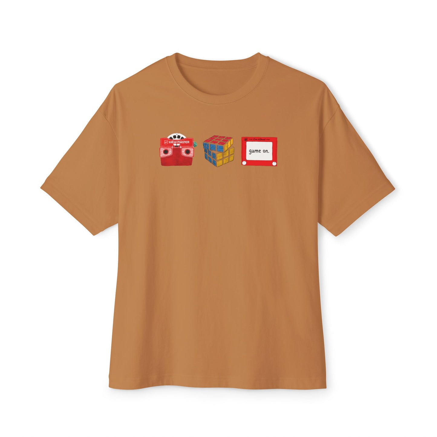 game on boxy (adult) tee