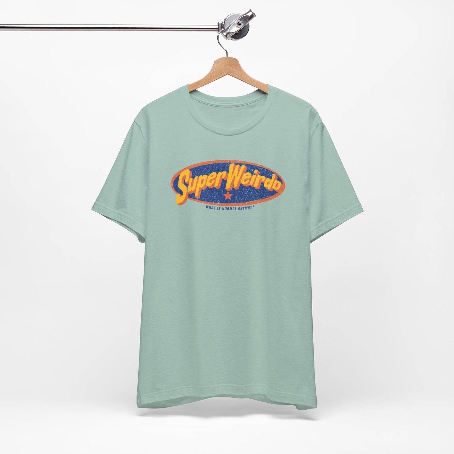 super weirdo slim (adult) tee