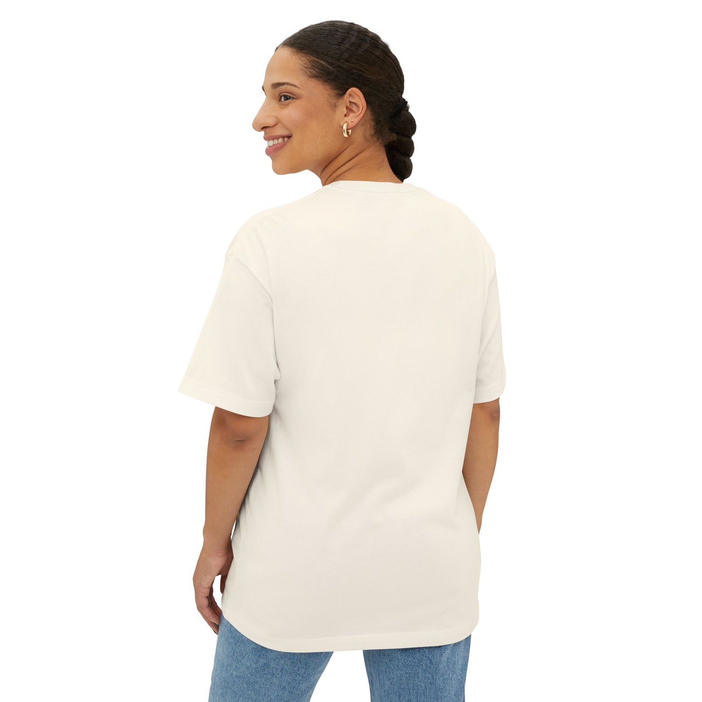 trust the nonsense boxy (adult) faded tee