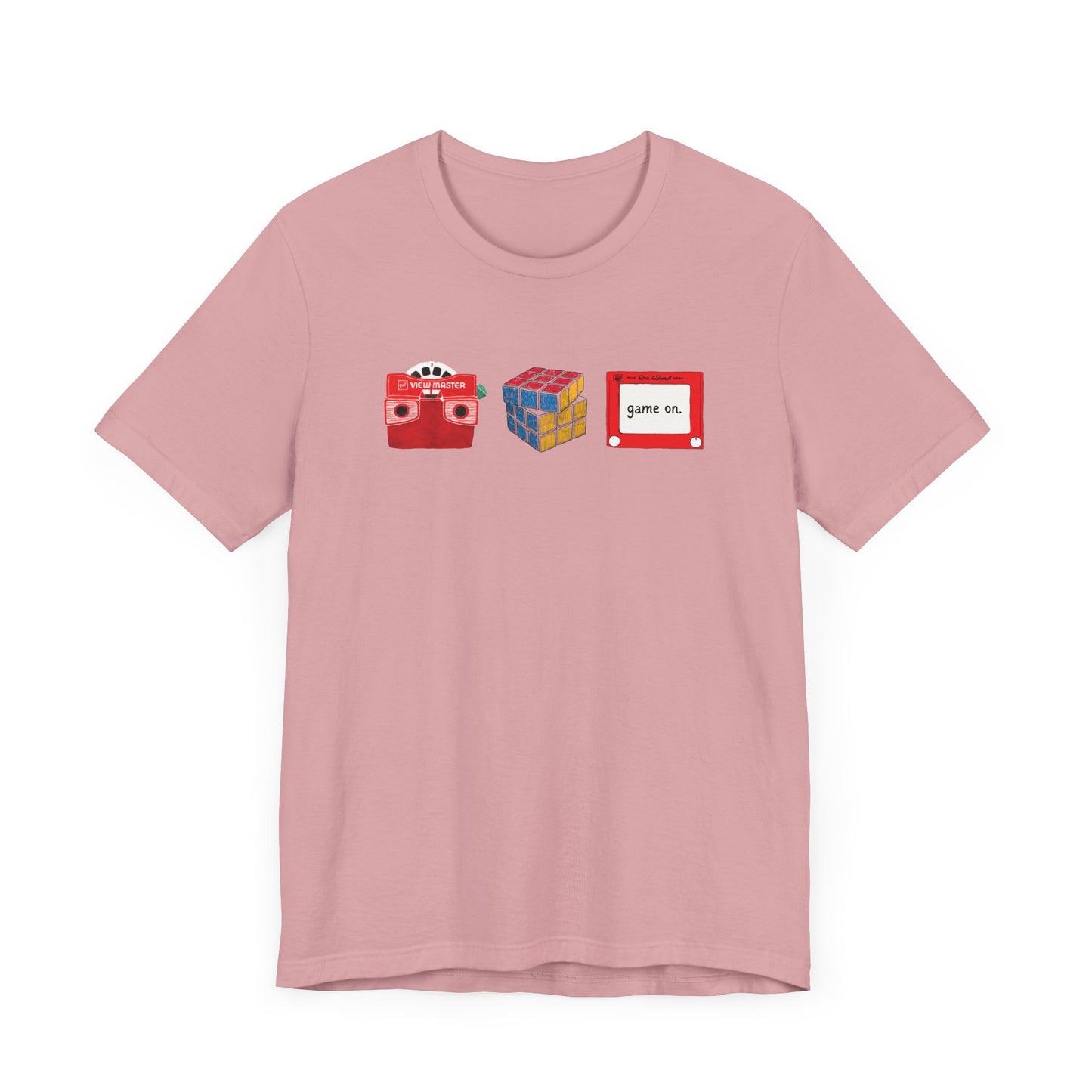 game on slim (adult) tee