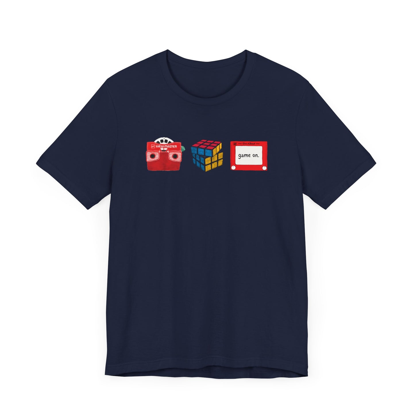 game on slim (adult) tee