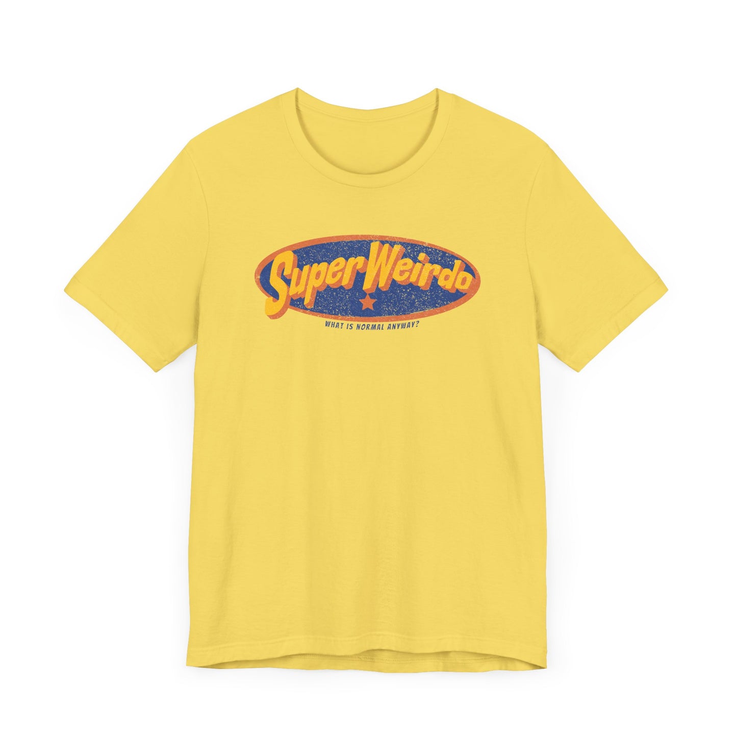 super weirdo slim (adult) tee