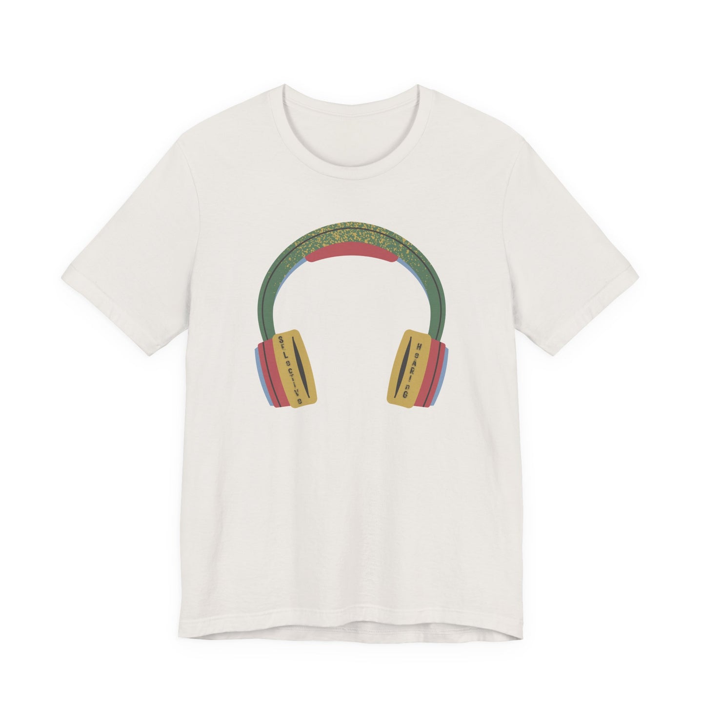 selective hearing slim (adult) tee