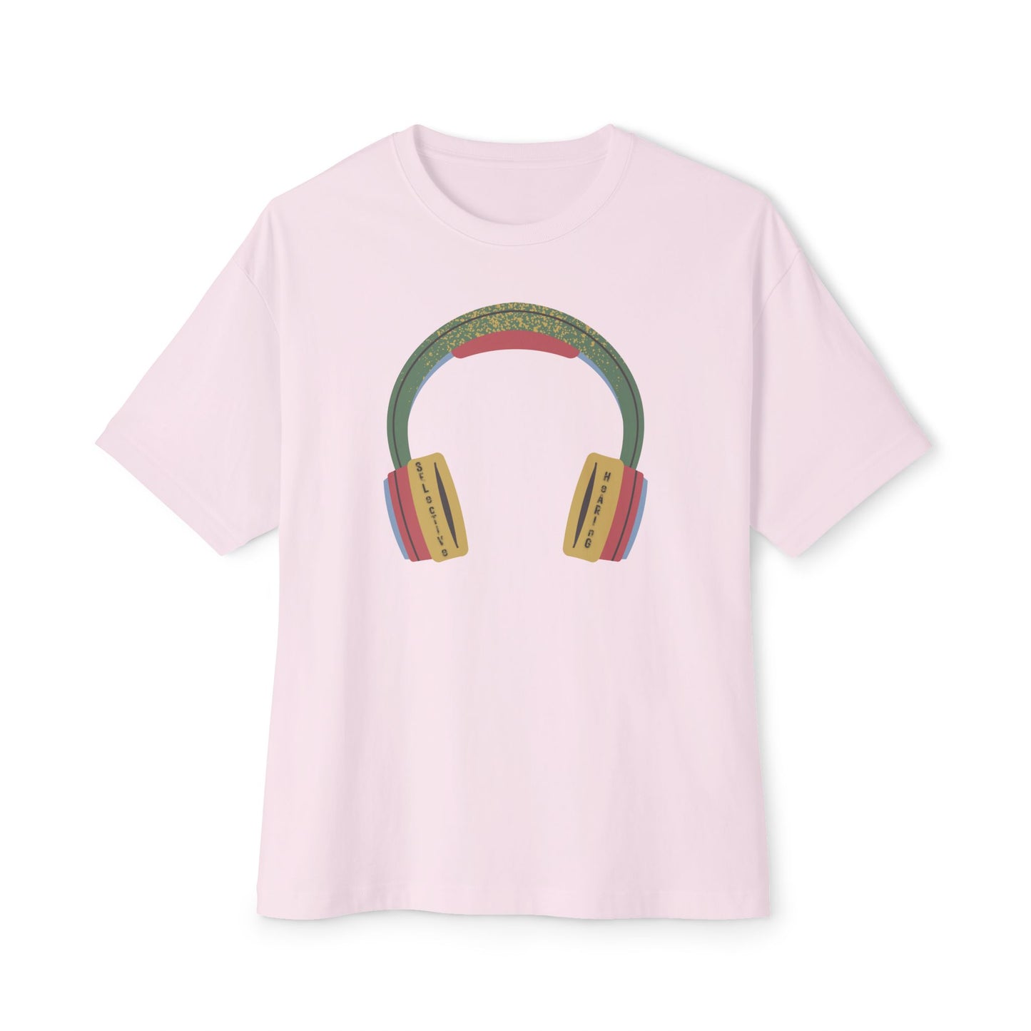 selective hearing boxy (adult) tee