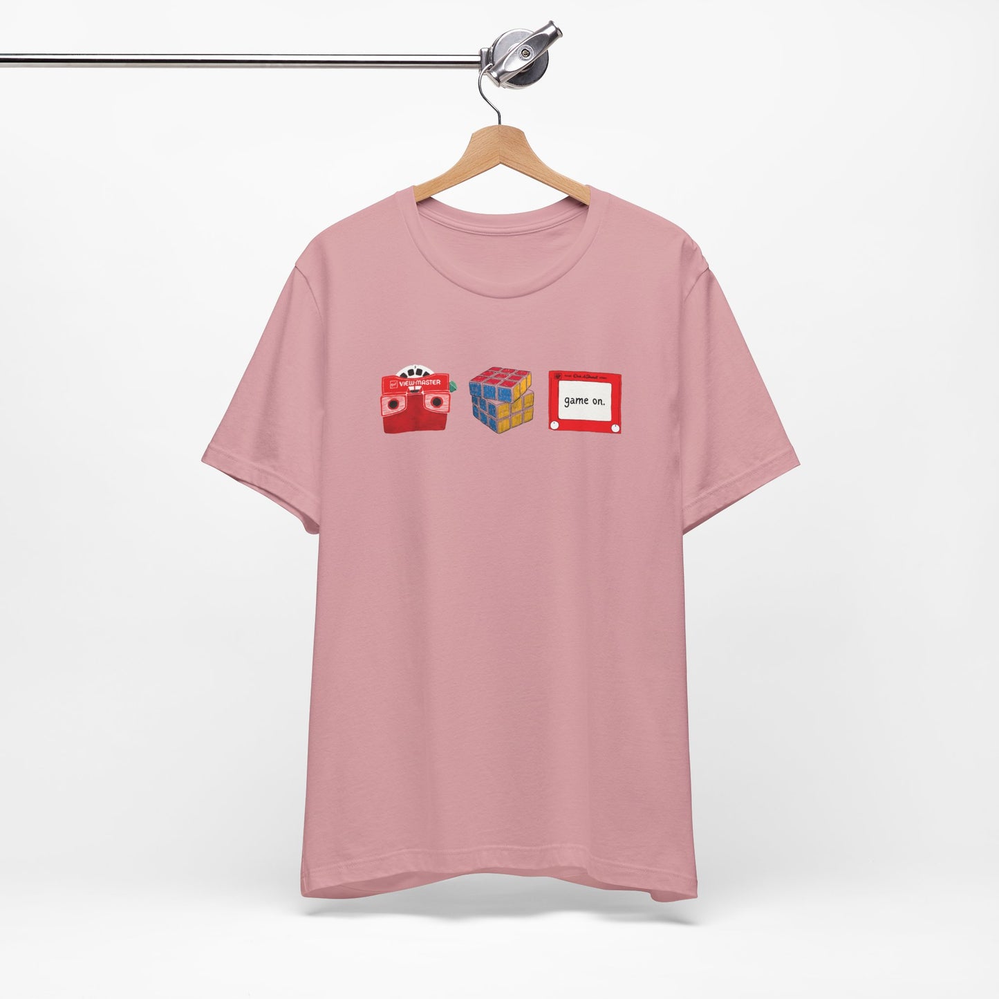 game on slim (adult) tee