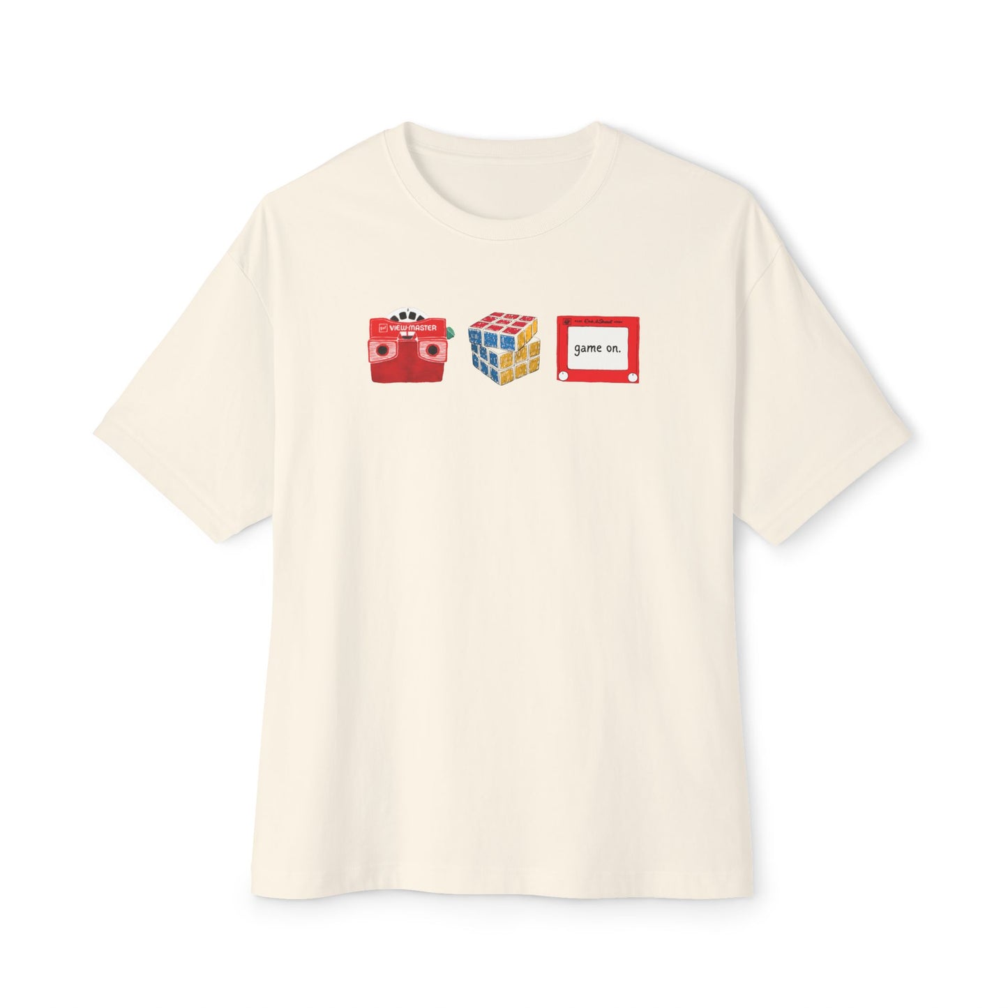 game on boxy (adult) tee