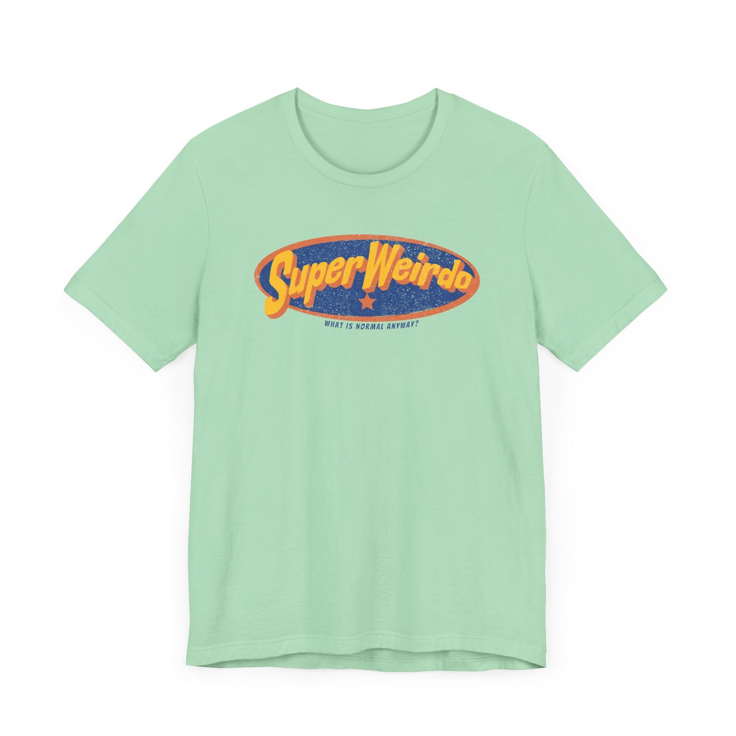 super weirdo slim (adult) tee