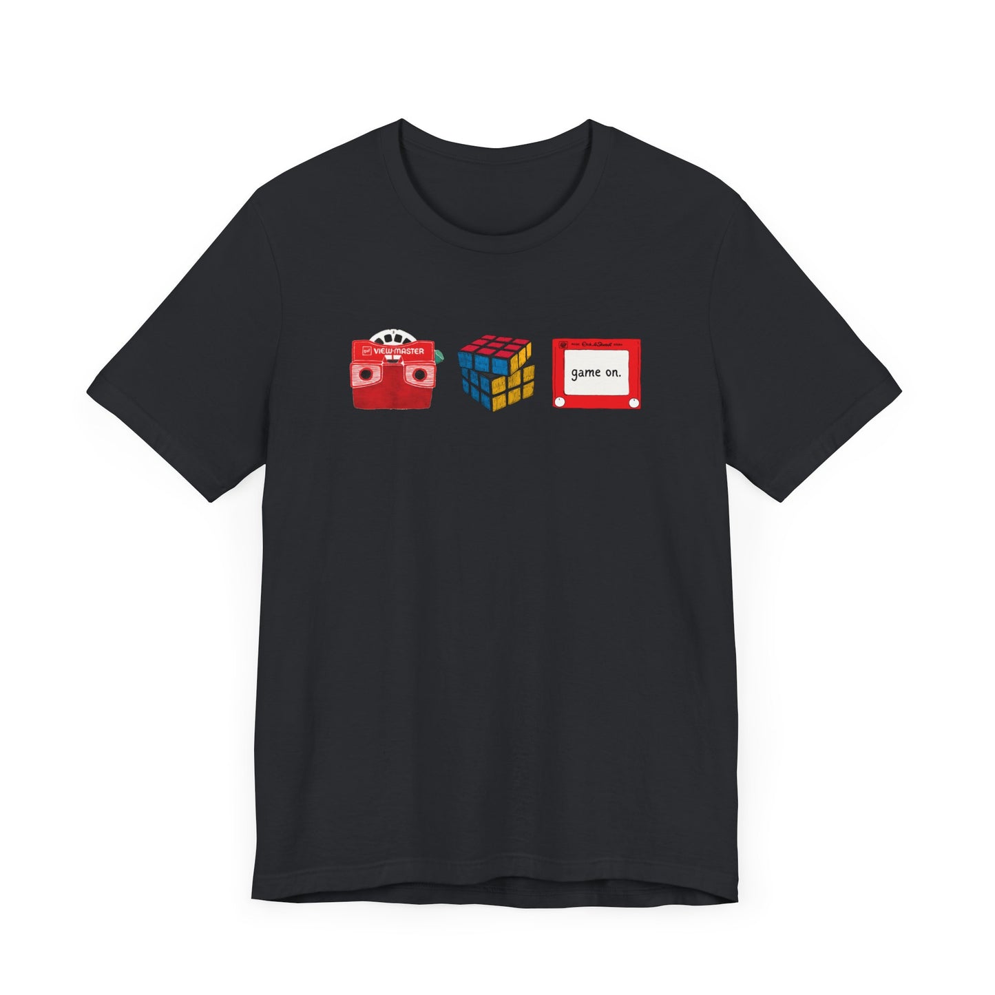 game on slim (adult) tee
