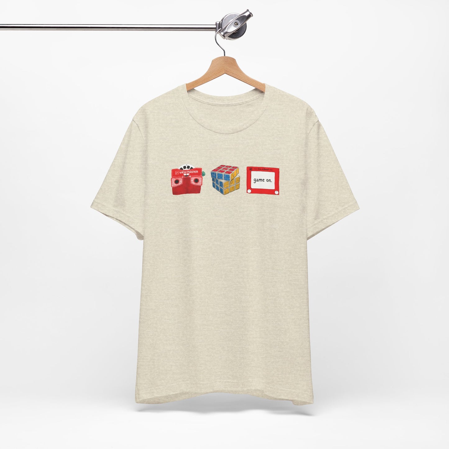 game on slim (adult) tee