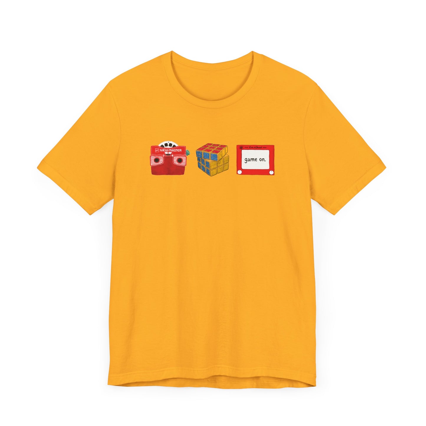 game on slim (adult) tee
